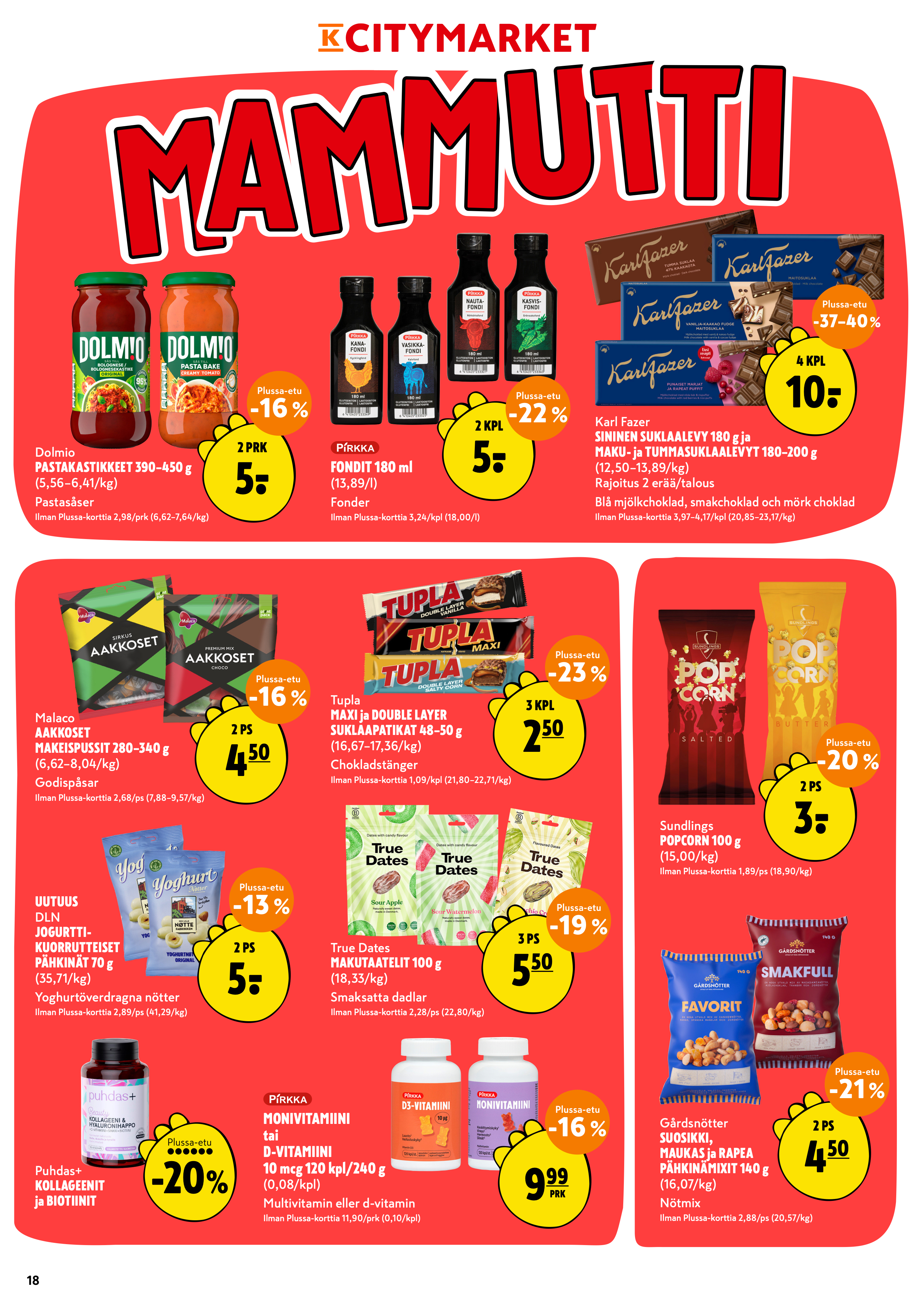 K-Citymarket Alkuviikon tarjouslehti vk 21 sivu 18