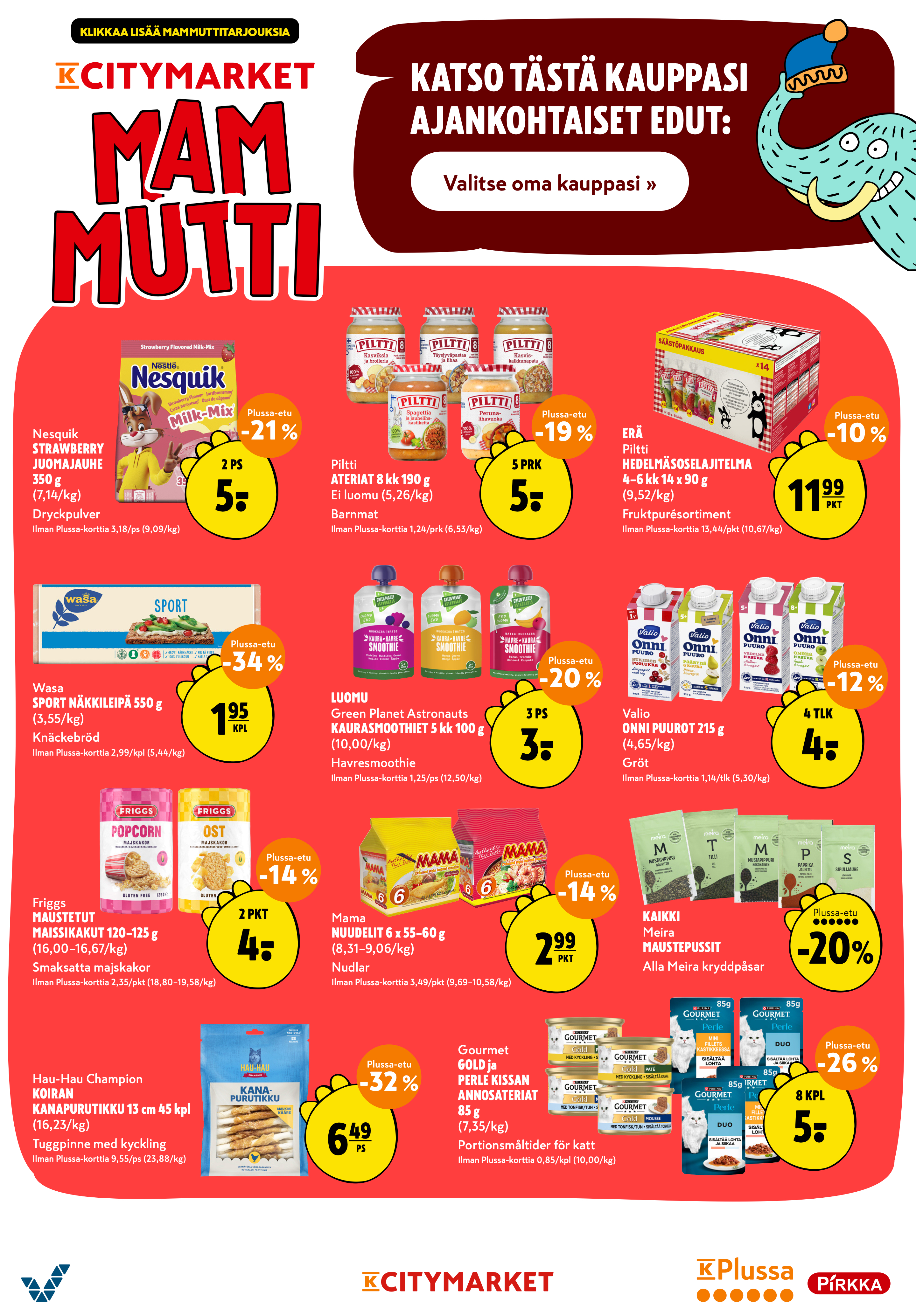 K-Citymarket Alkuviikon tarjouslehti vk 21 sivu 20