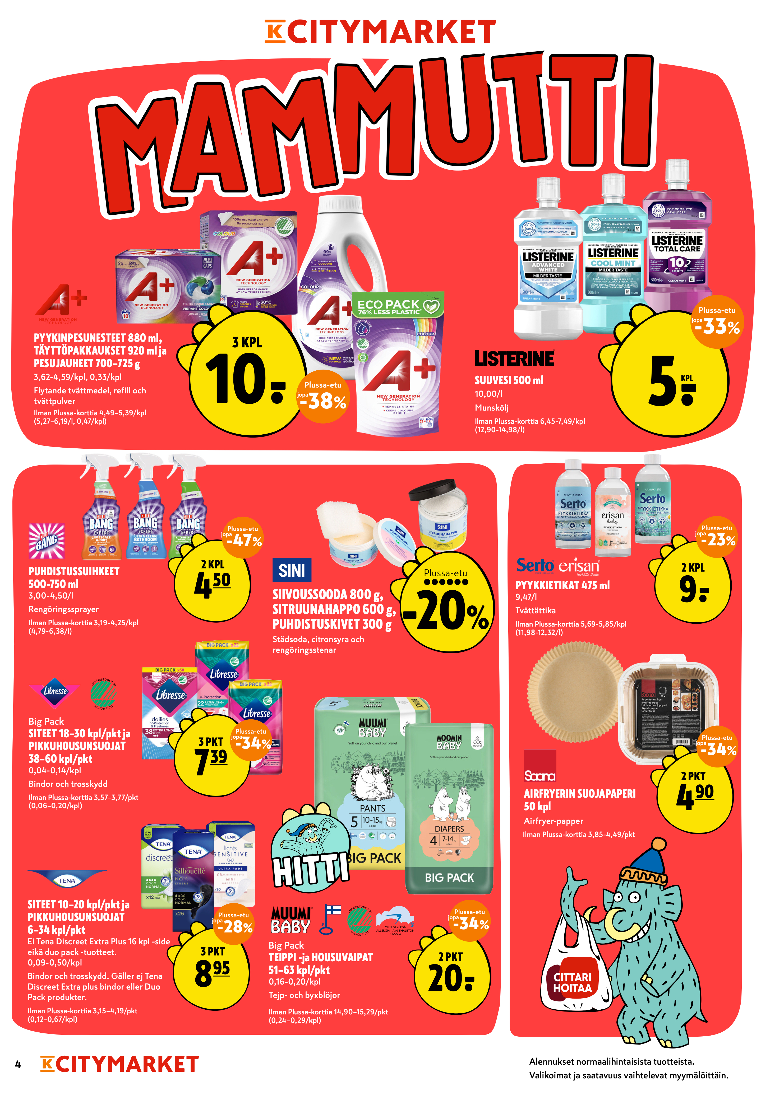 K-Citymarket Alkuviikon tarjouslehti vk 21 sivu 4