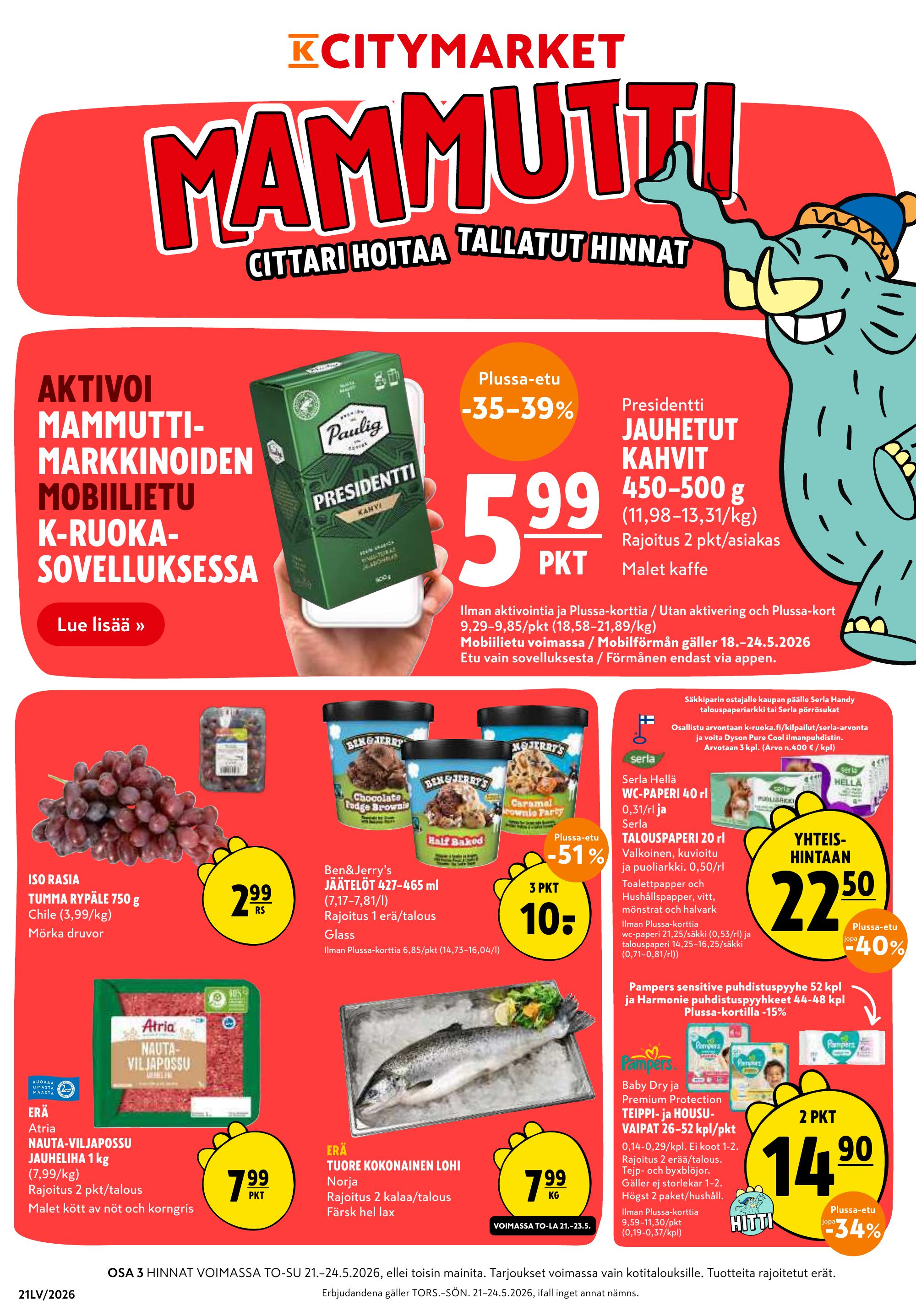 K-Citymarket K-Citymarket tarjouslehti vk 21