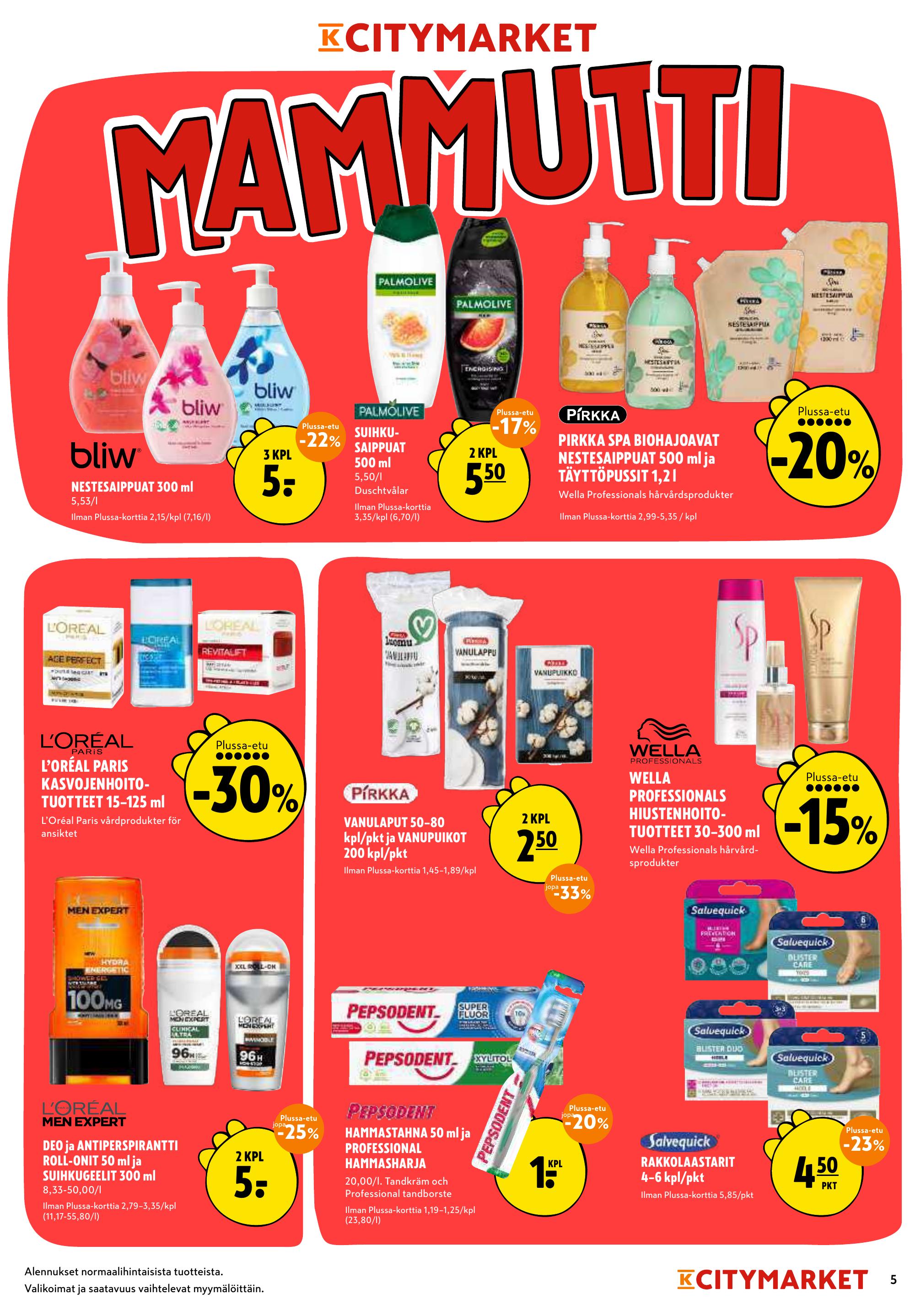 K-Citymarket K-Citymarket tarjouslehti vk 21 sivu 5