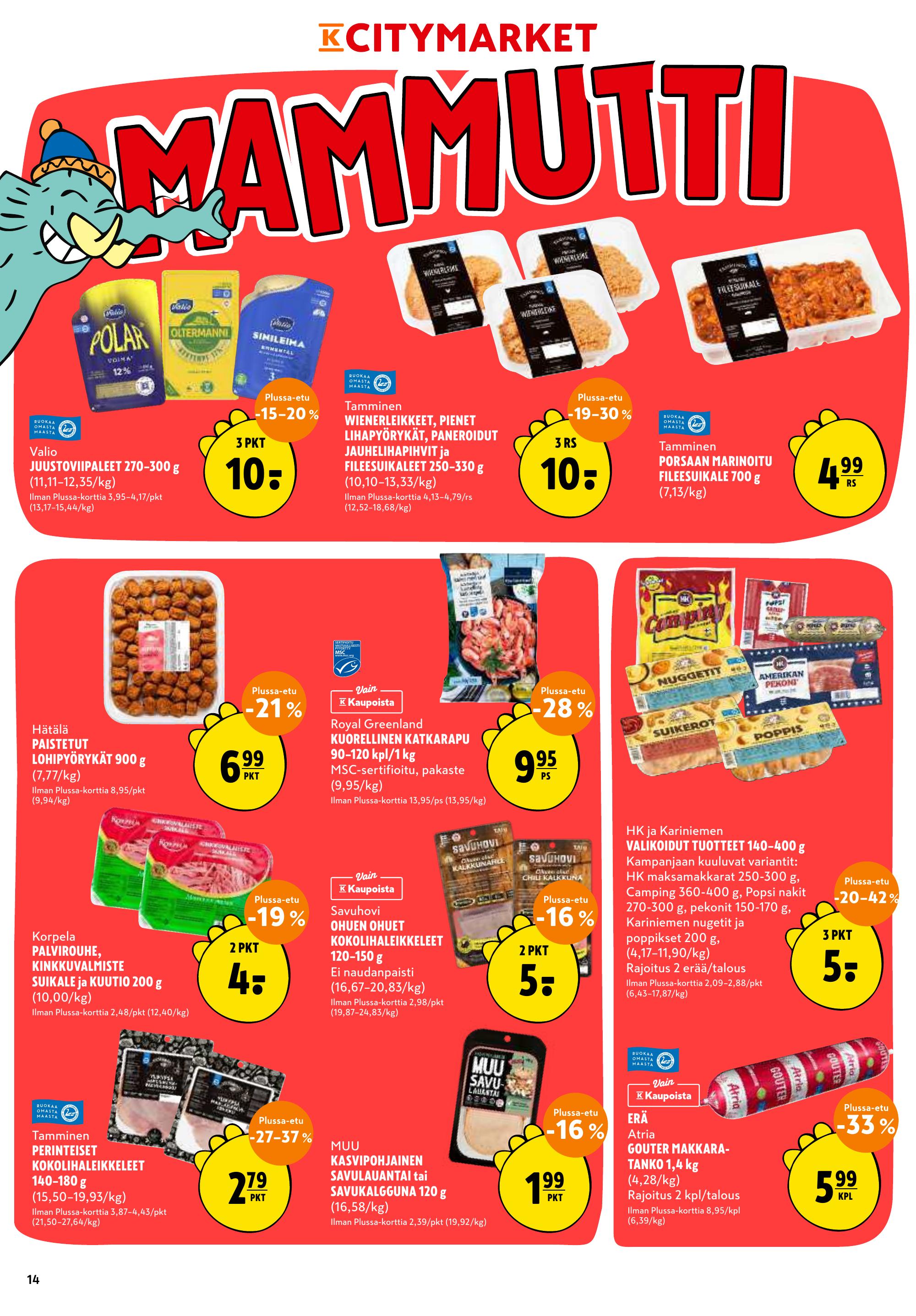 K-Citymarket K-Citymarket tarjouslehti vk 21 sivu 14