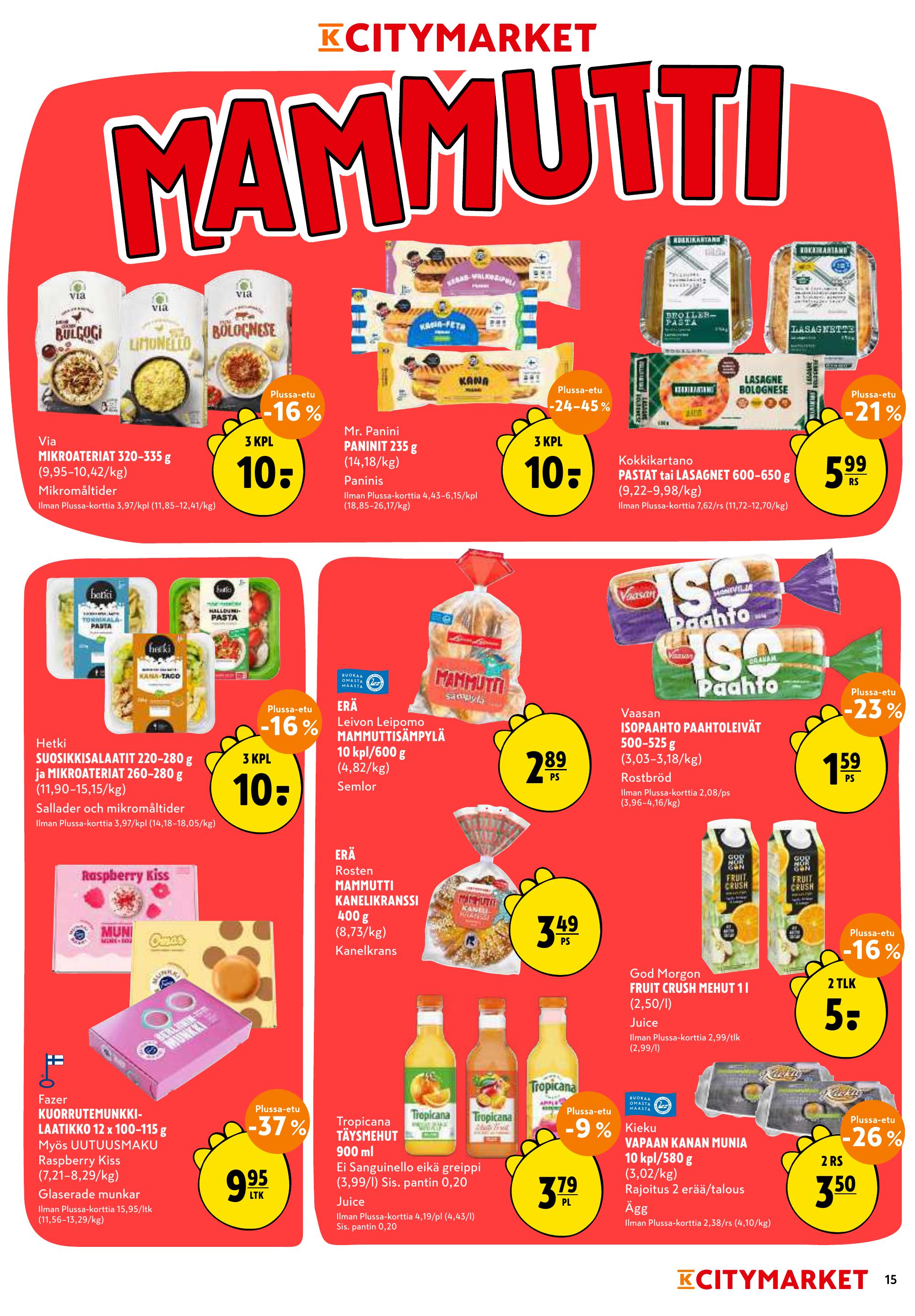 K-Citymarket K-Citymarket tarjouslehti vk 21 sivu 15
