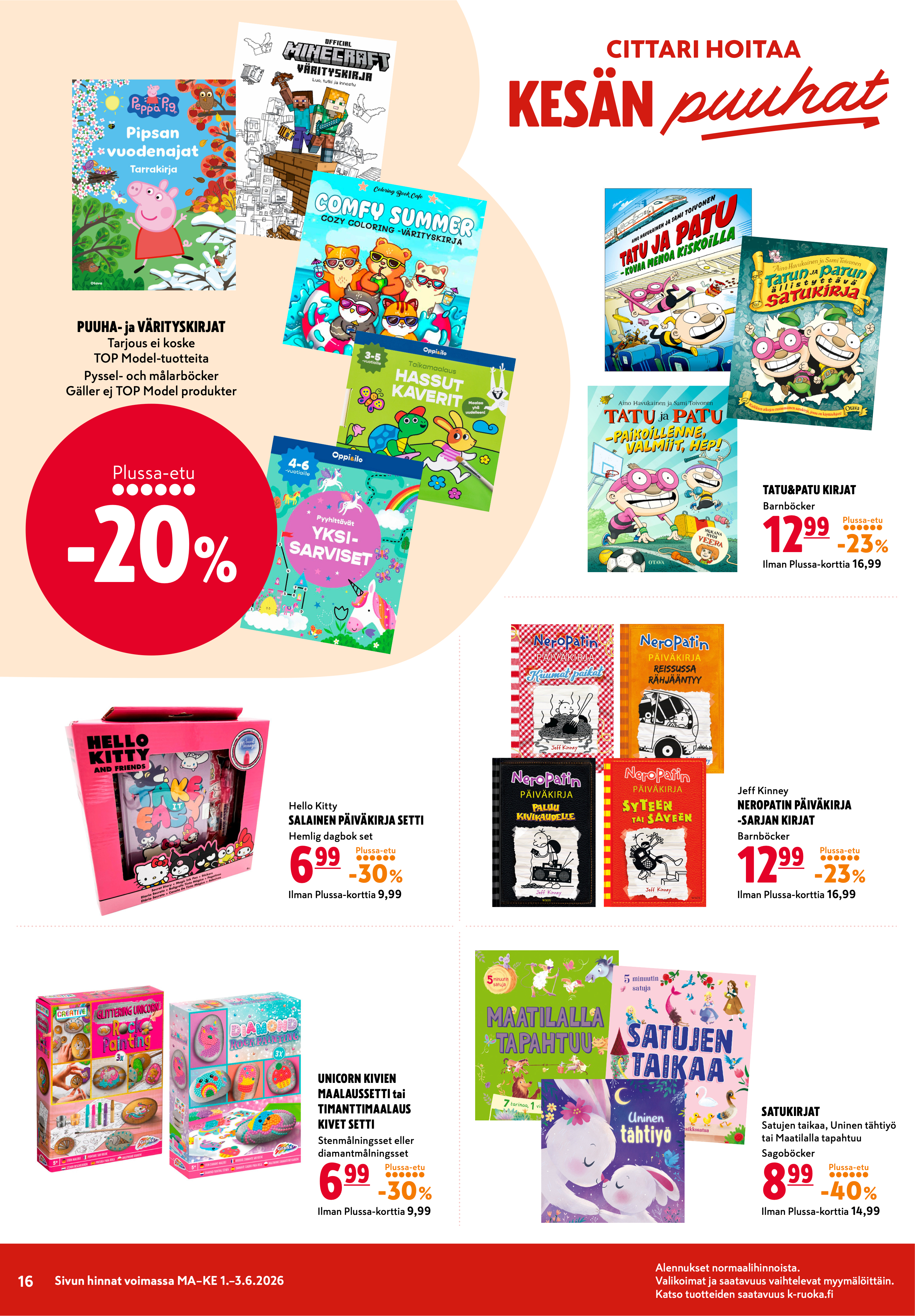 K-Citymarket Alkuviikon tarjouslehti vk 23 sivu 16