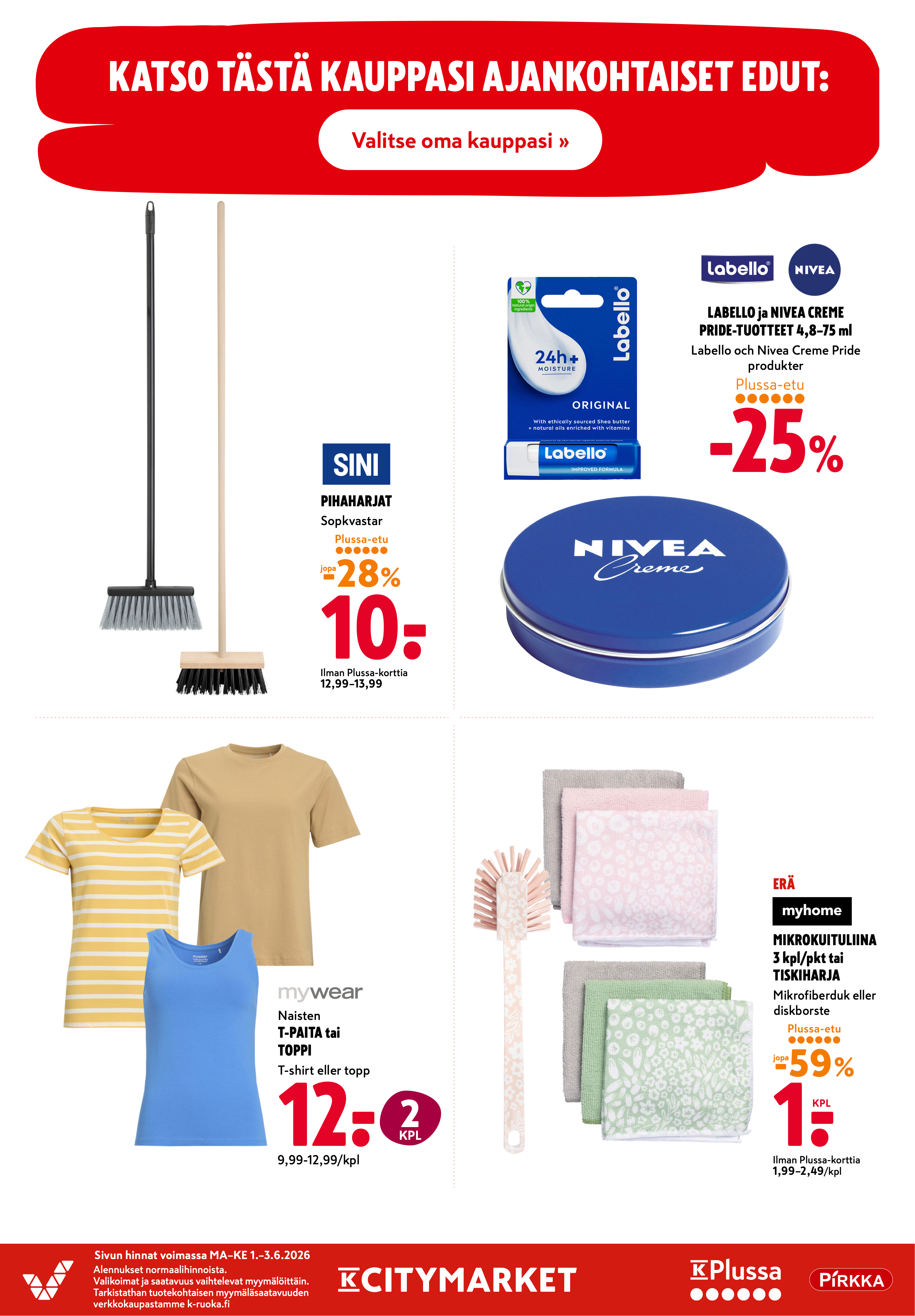 K-Citymarket Alkuviikon tarjouslehti vk 23 sivu 19