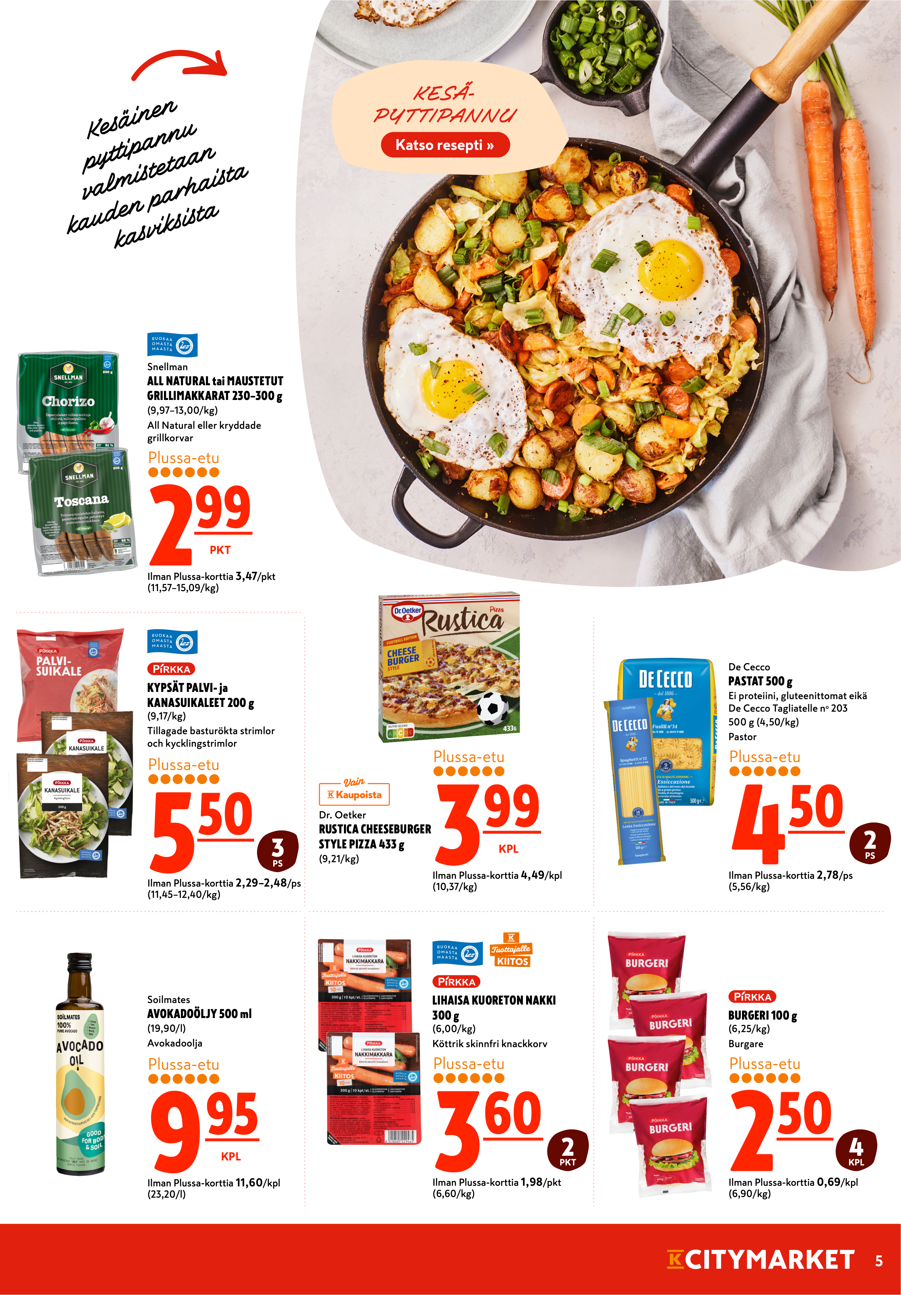 K-Citymarket Alkuviikon tarjouslehti vk 23 sivu 5