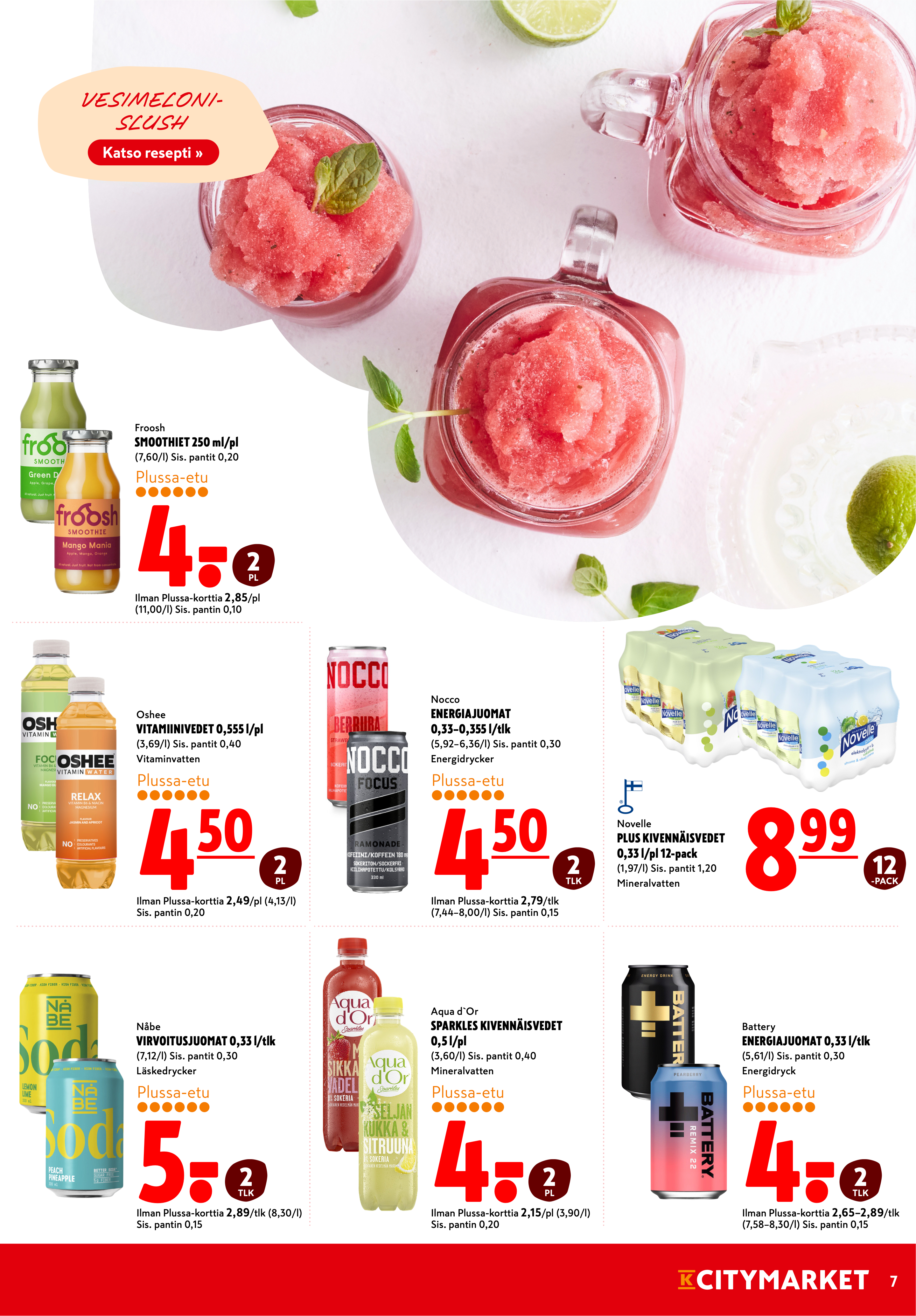 K-Citymarket Alkuviikon tarjouslehti vk 23 sivu 7