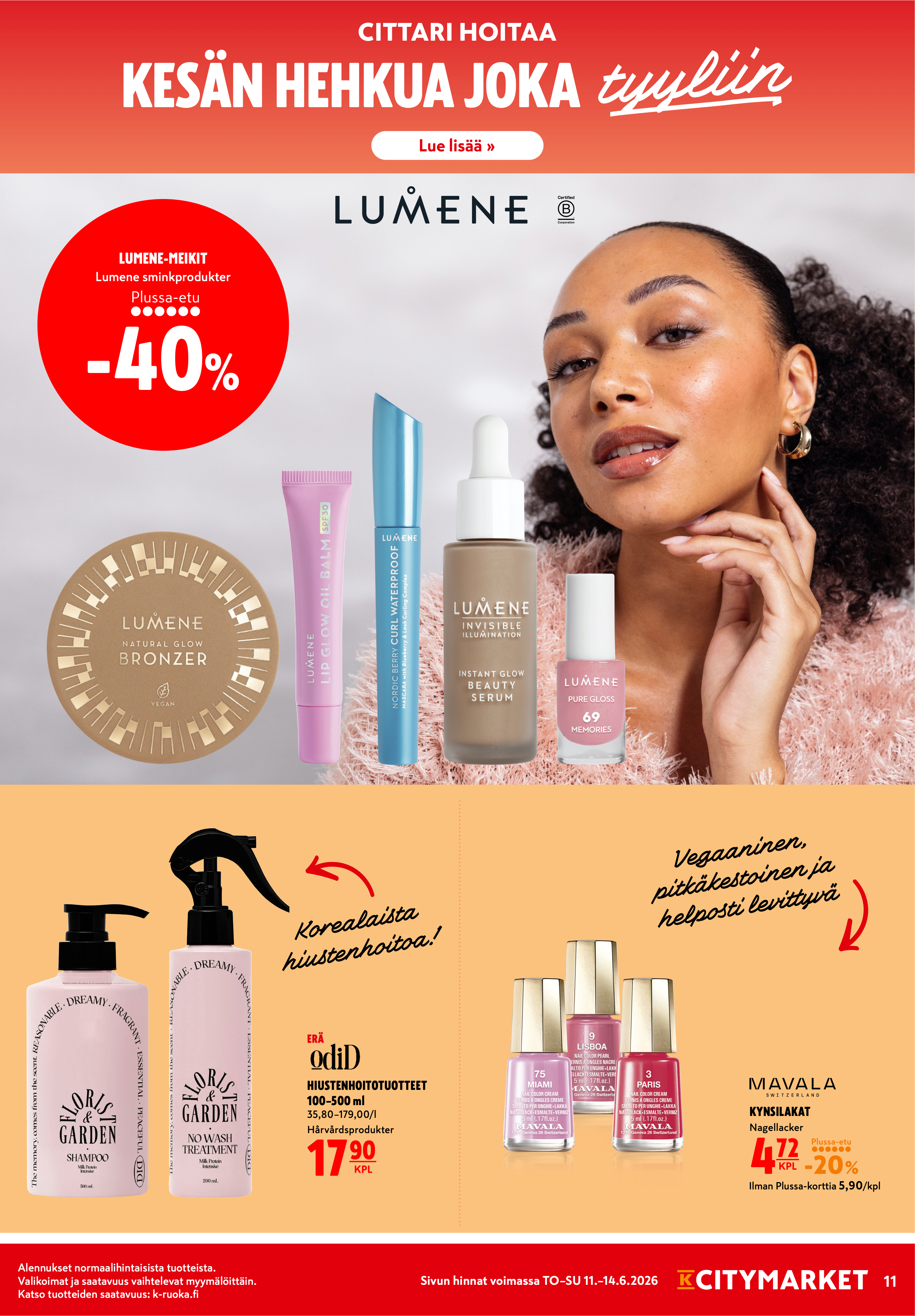K-Citymarket Alkuviikon tarjouslehti vk 24 sivu 11