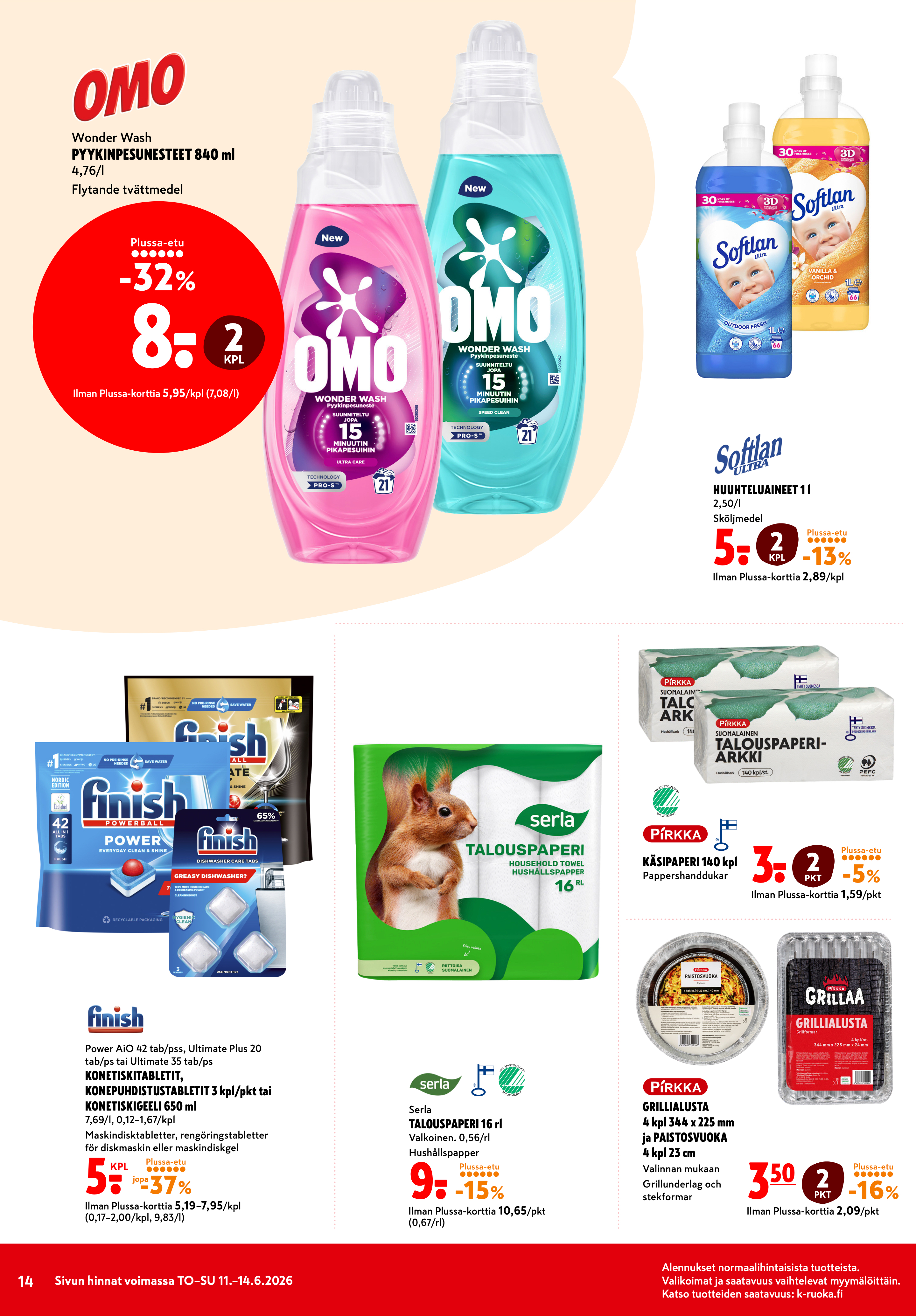 K-Citymarket Alkuviikon tarjouslehti vk 24 sivu 14