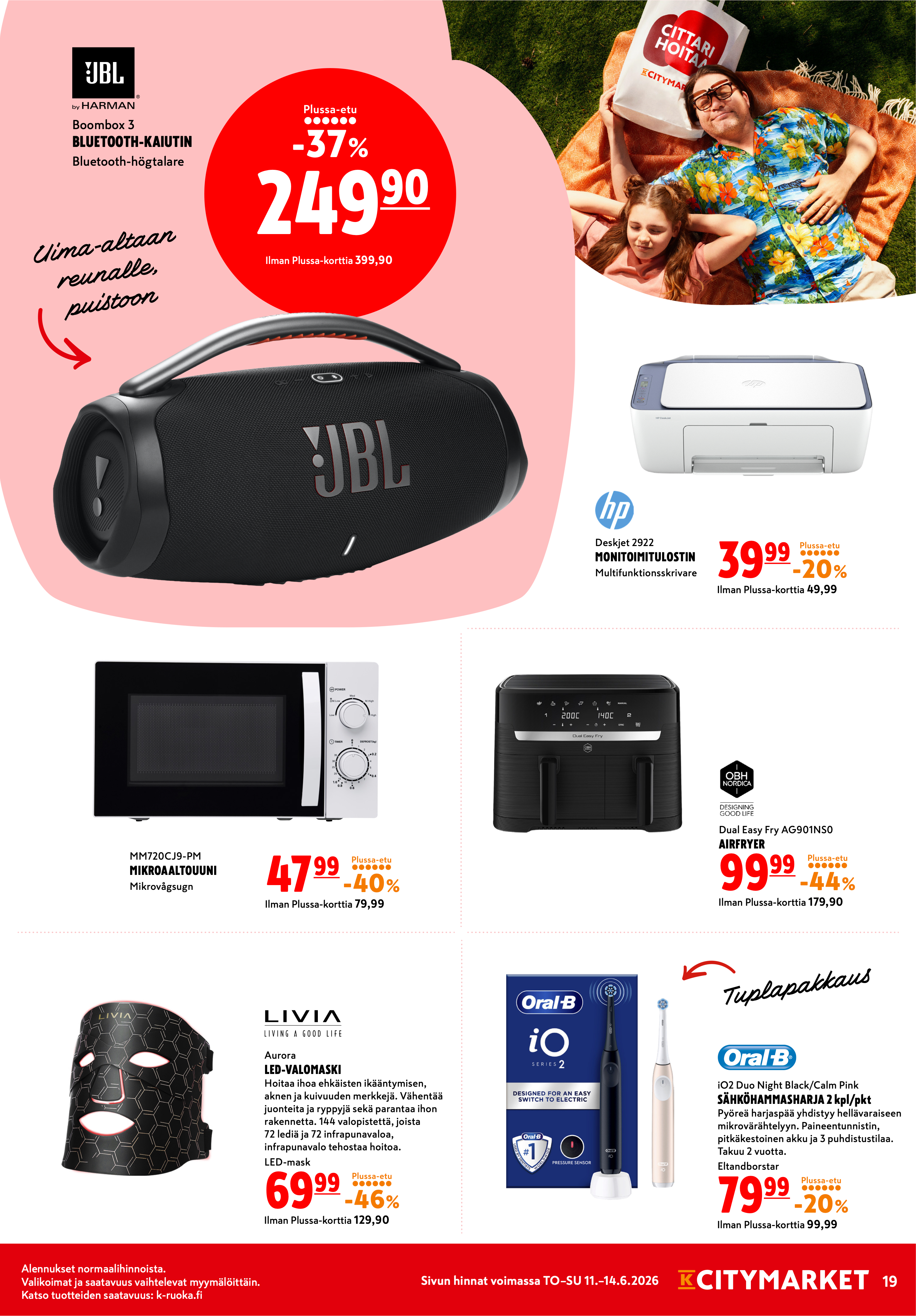 K-Citymarket Alkuviikon tarjouslehti vk 24 sivu 19