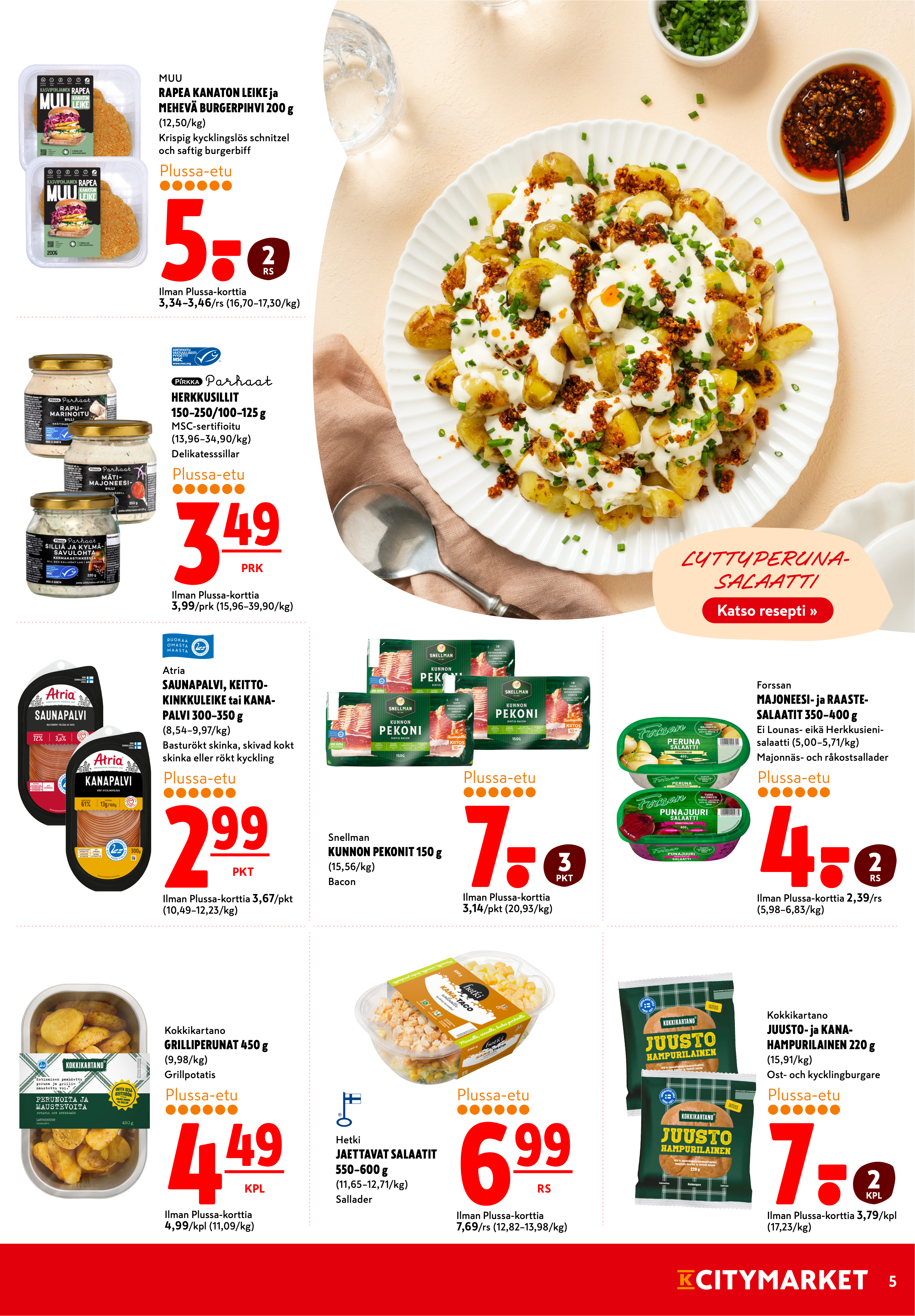 K-Citymarket Alkuviikon tarjouslehti vk 24 sivu 5