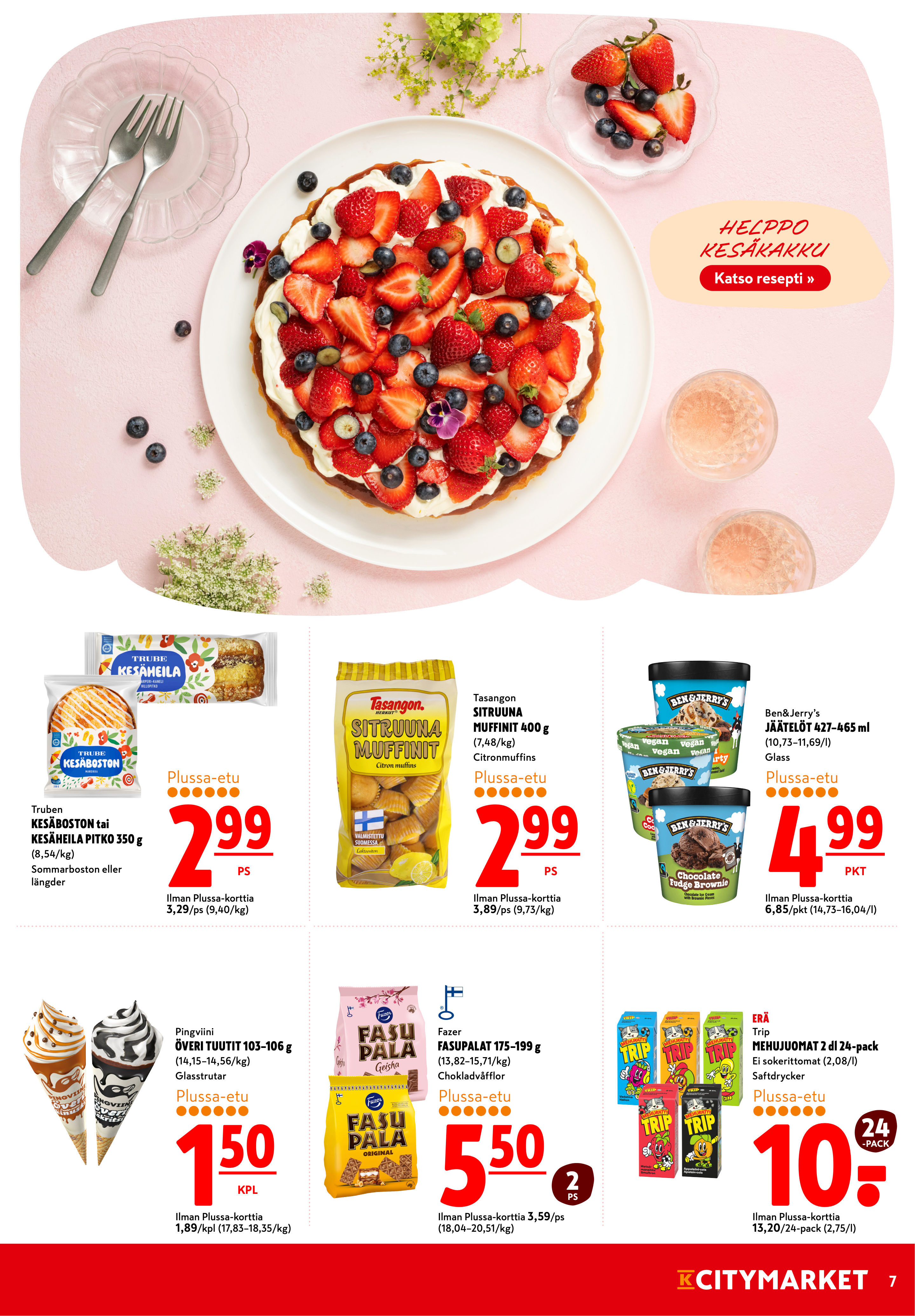 K-Citymarket Alkuviikon tarjouslehti vk 24 sivu 7