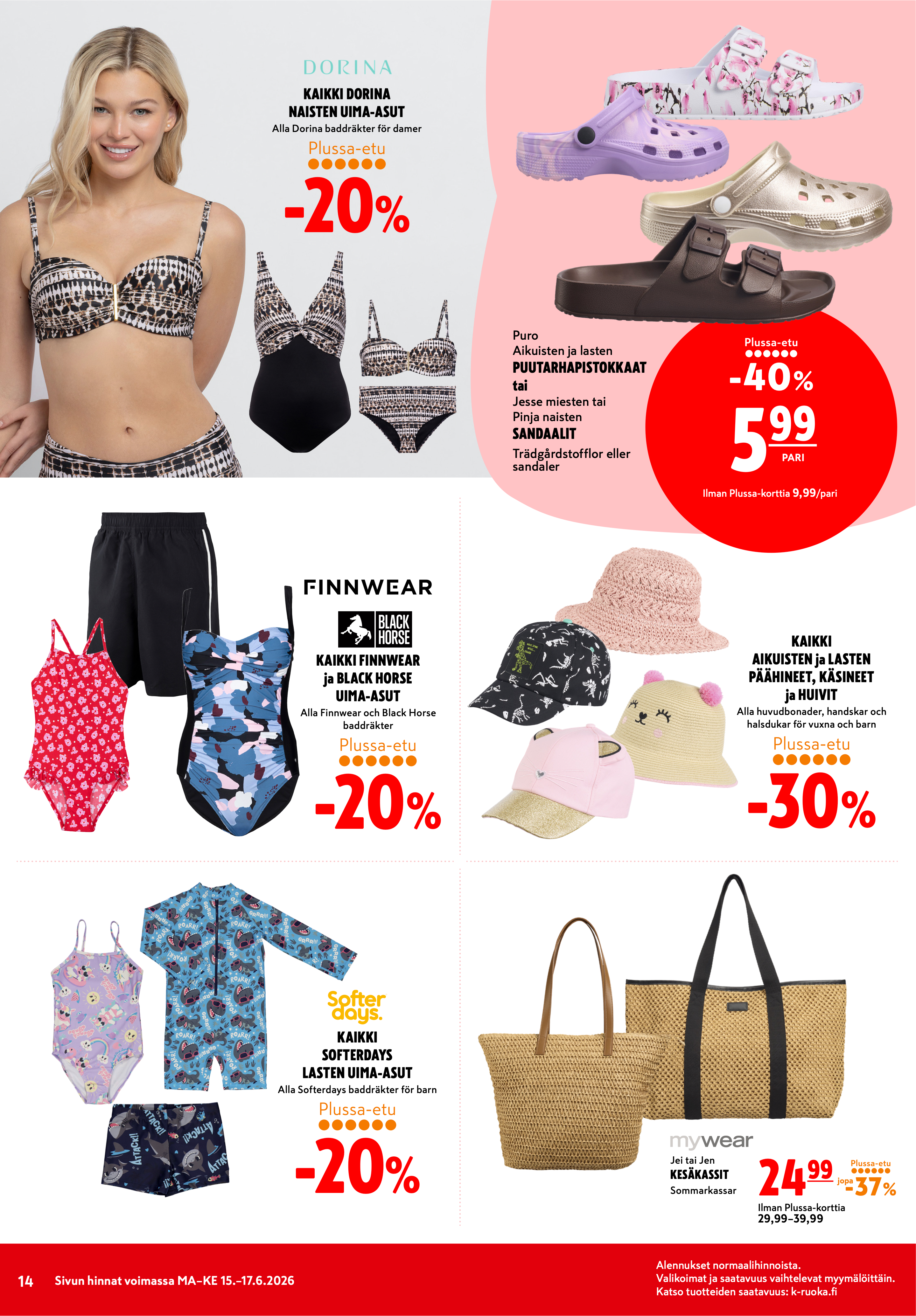 K-Citymarket Alkuviikon tarjouslehti vk 25 sivu 14