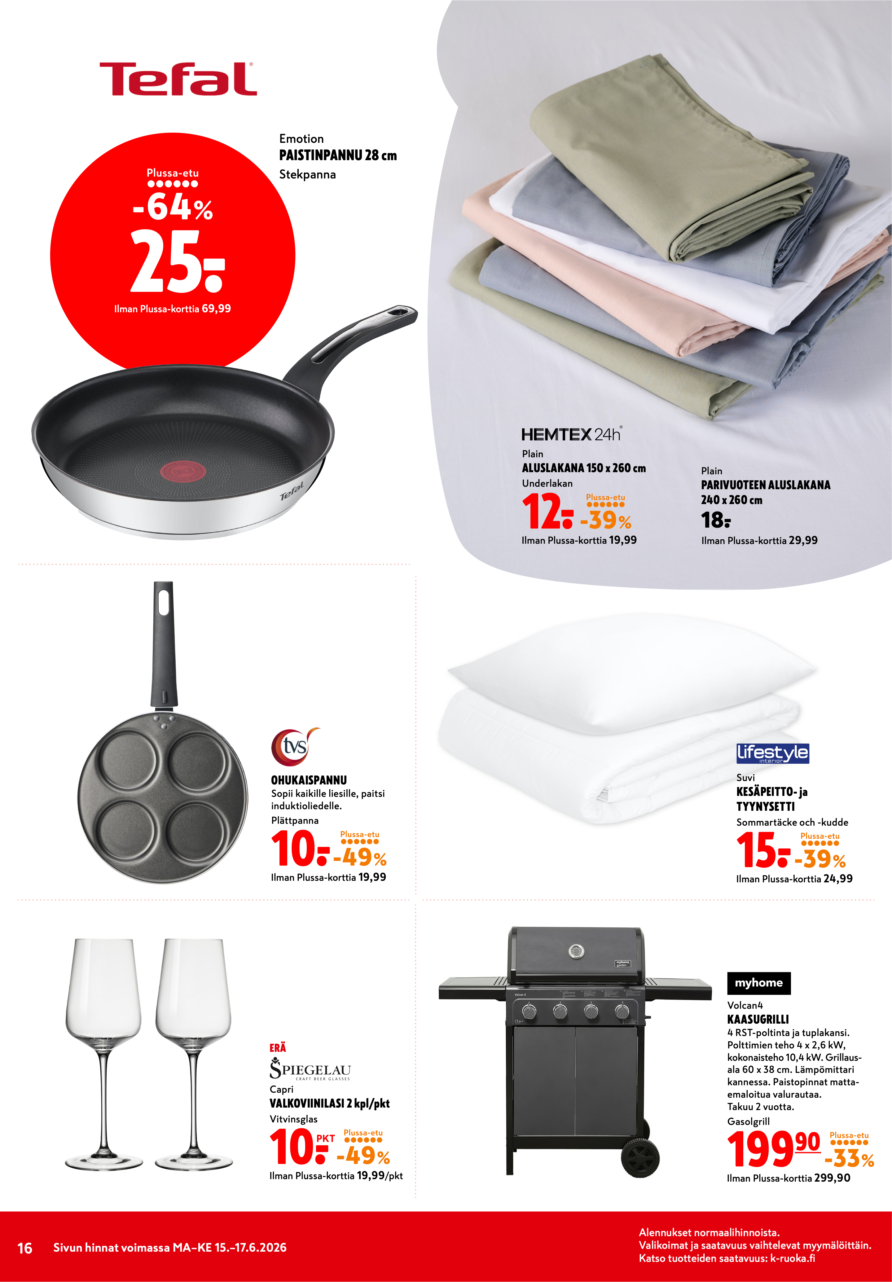 K-Citymarket Alkuviikon tarjouslehti vk 25 sivu 16