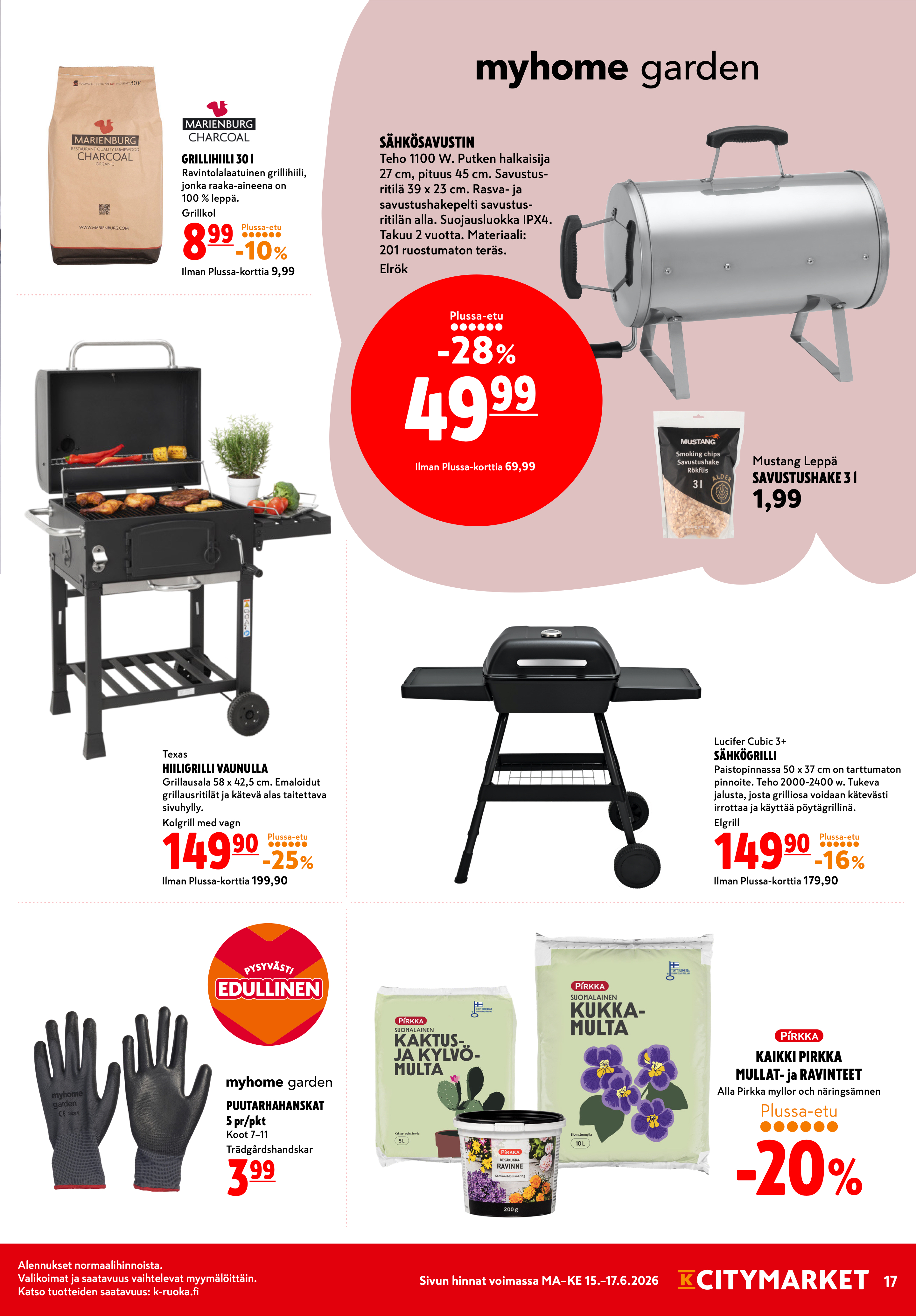 K-Citymarket Alkuviikon tarjouslehti vk 25 sivu 17