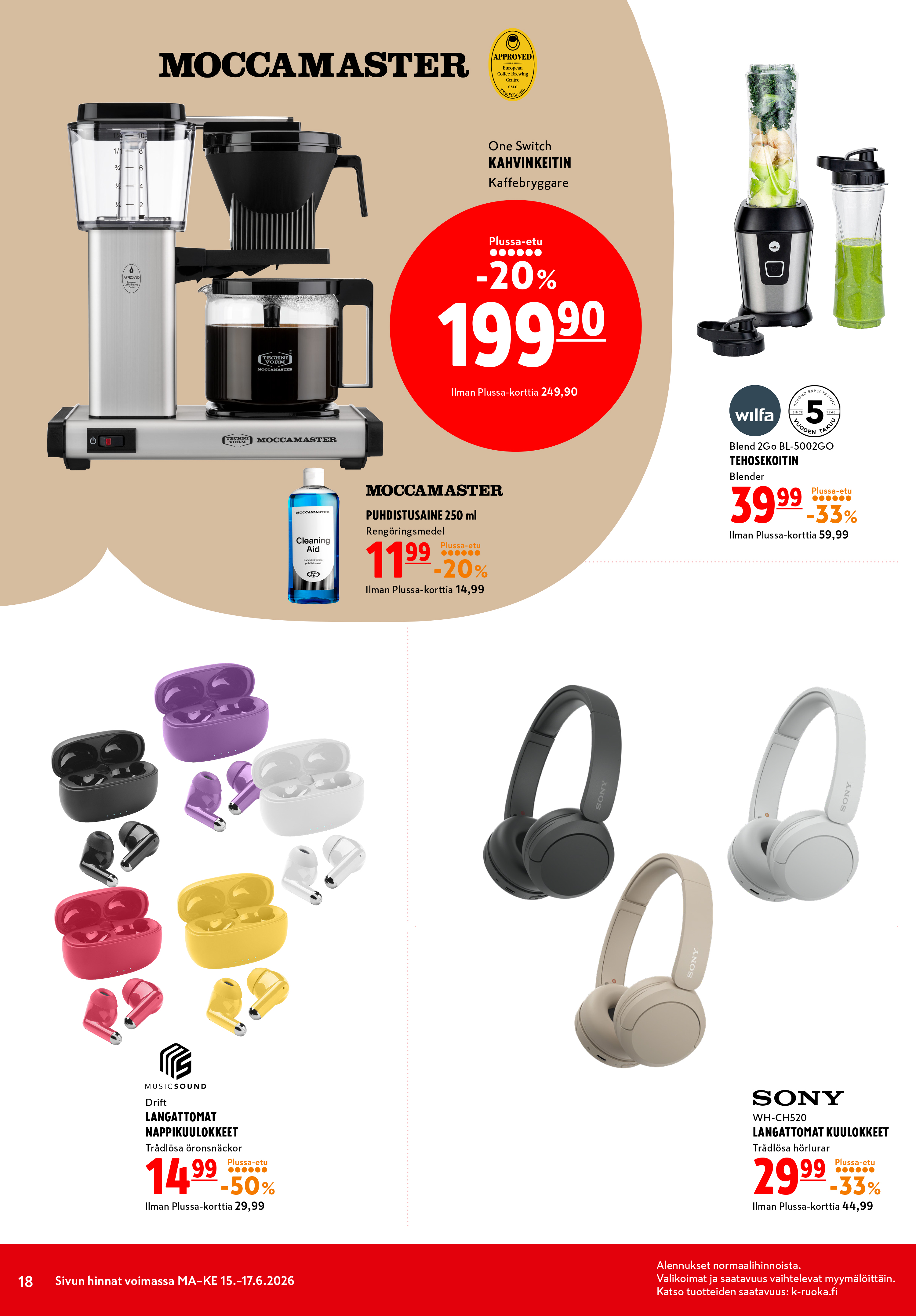 K-Citymarket Alkuviikon tarjouslehti vk 25 sivu 18