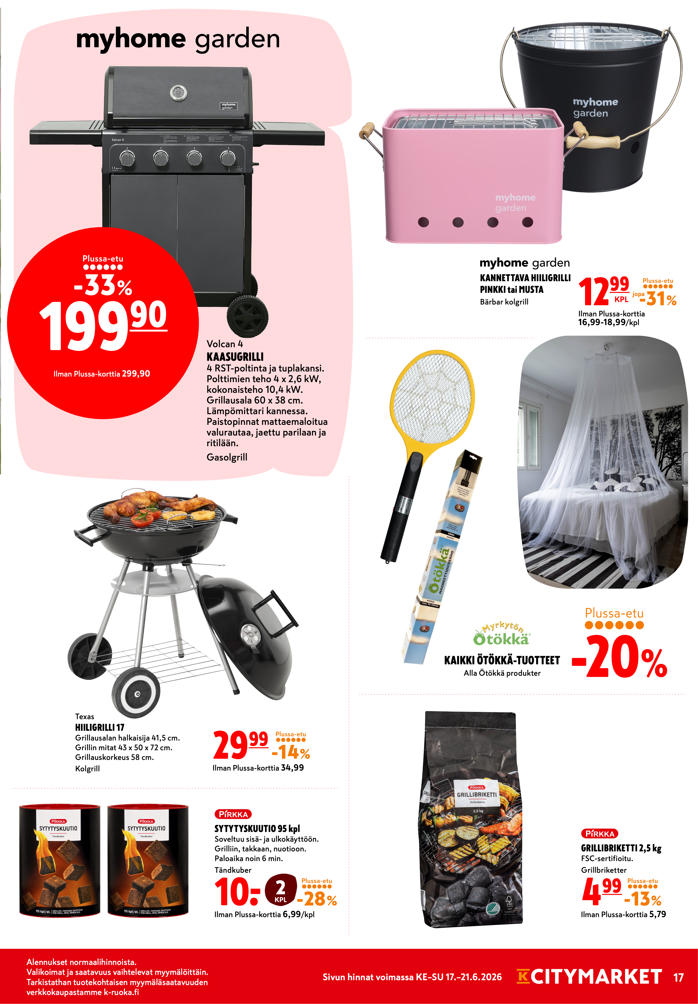 K-Citymarket Alkuviikon tarjouslehti vk 25 sivu 17