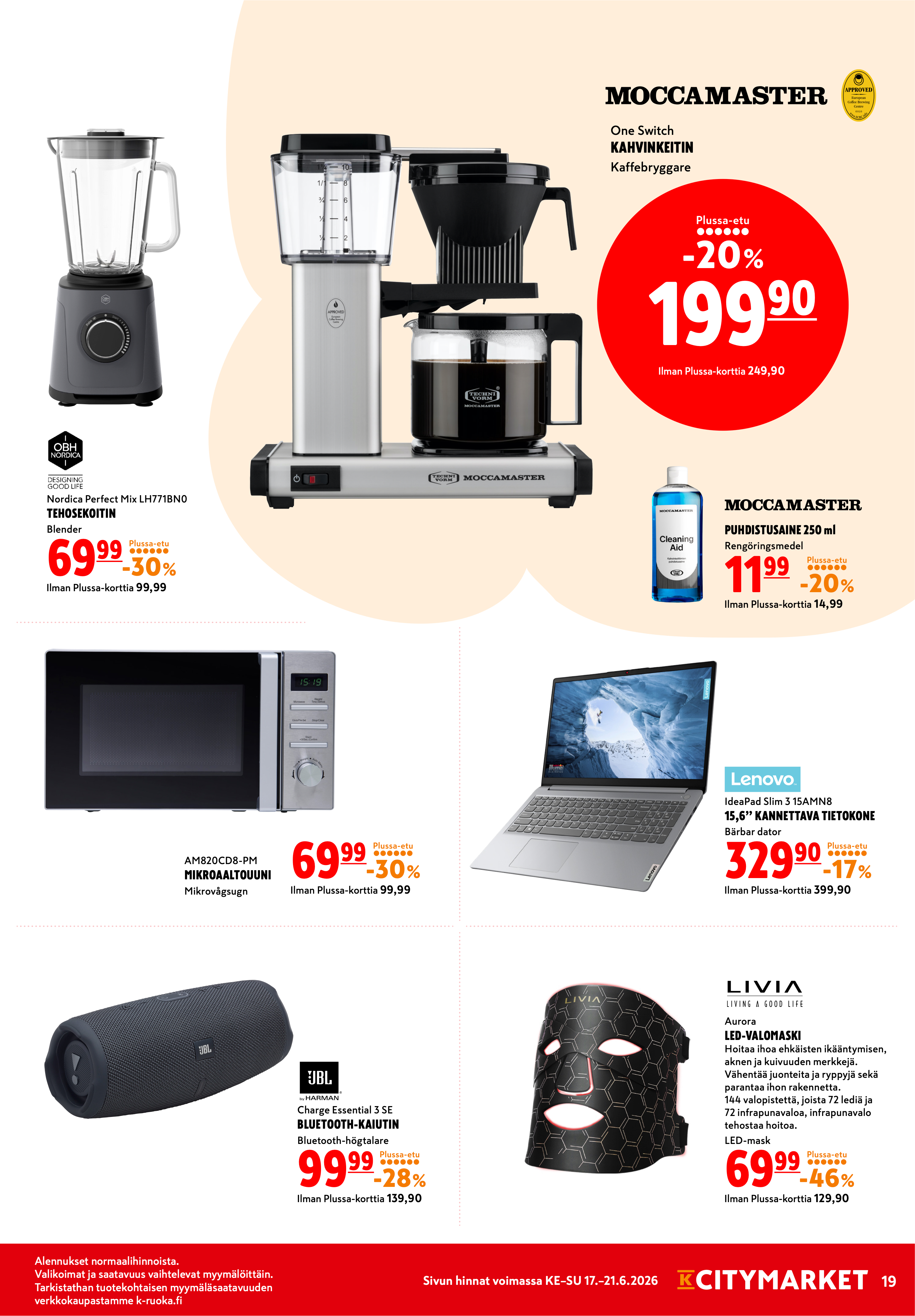 K-Citymarket Alkuviikon tarjouslehti vk 25 sivu 19