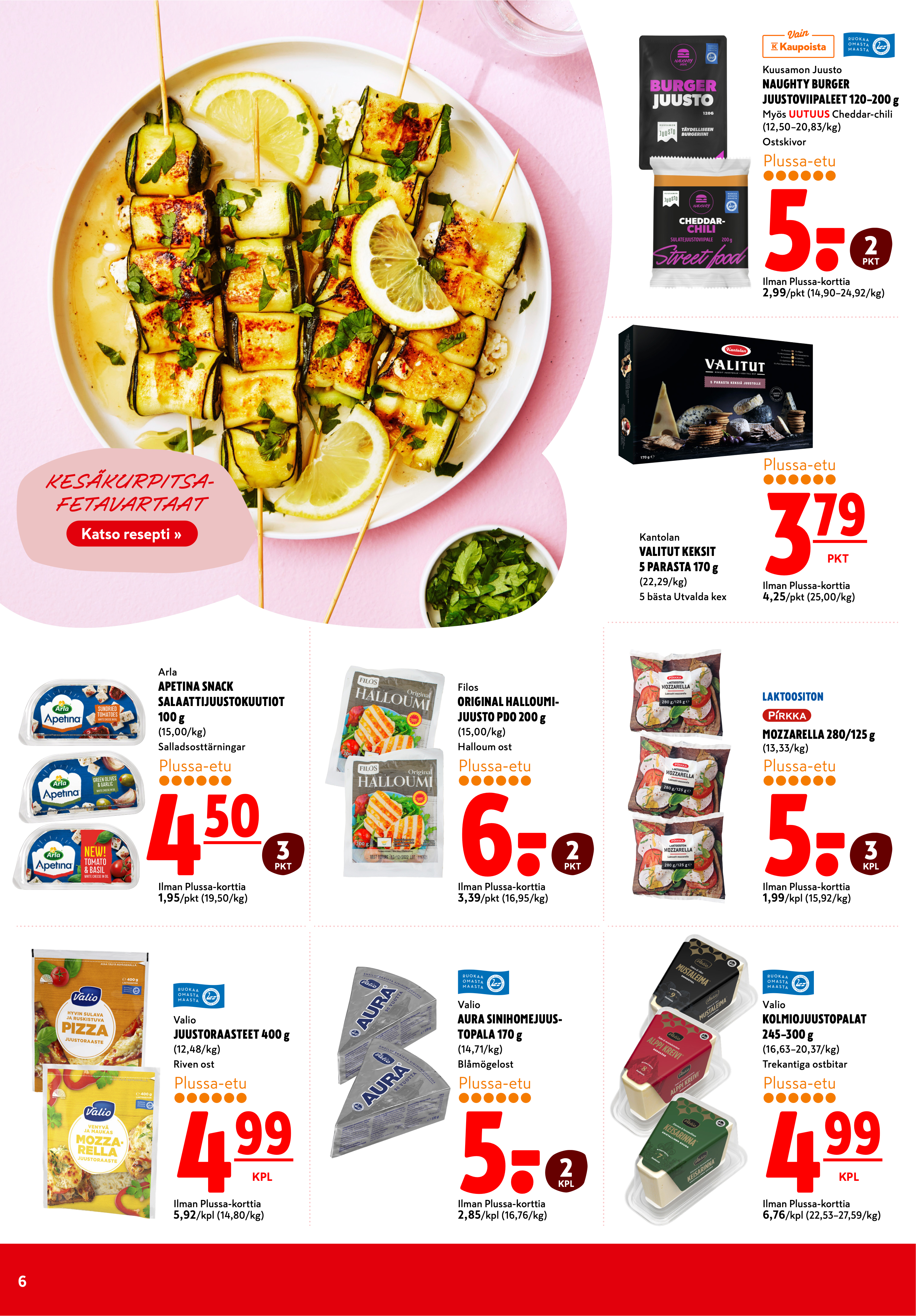 K-Citymarket Alkuviikon tarjouslehti vk 25 sivu 6