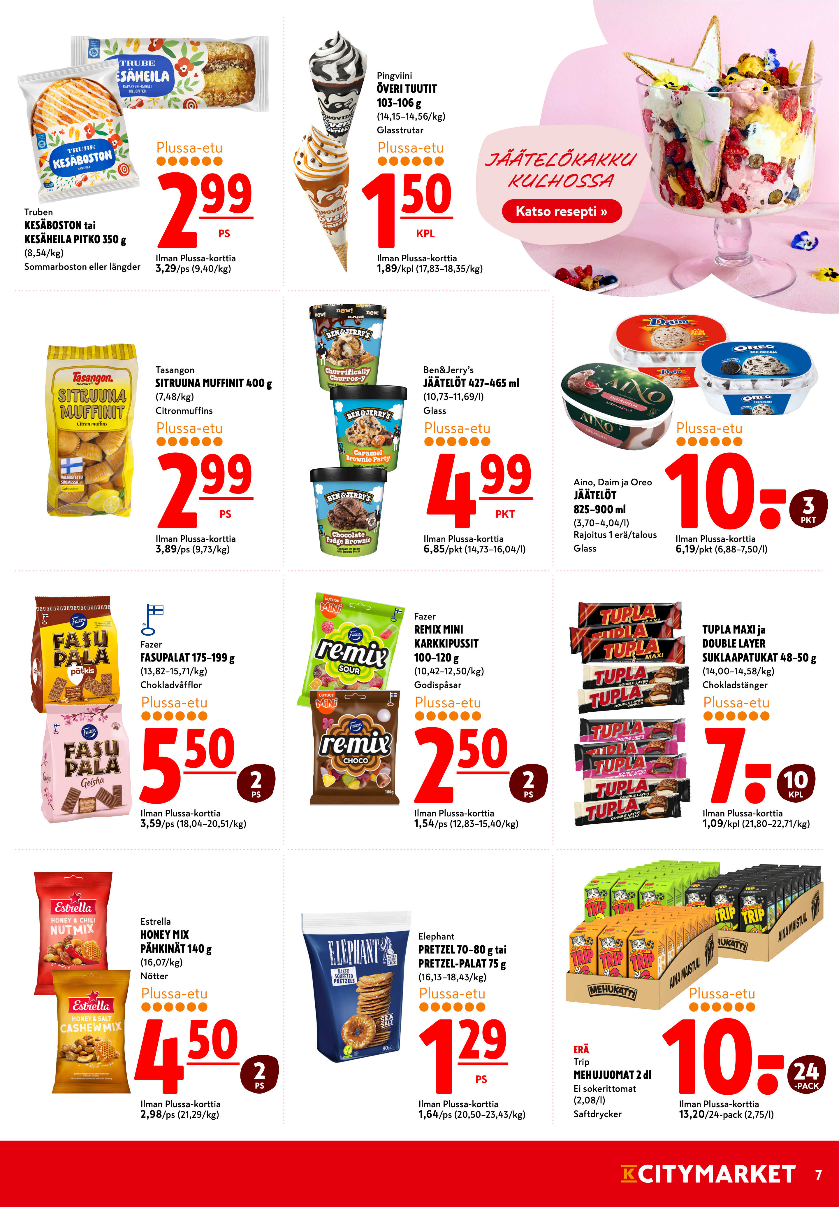 K-Citymarket Alkuviikon tarjouslehti vk 25 sivu 7