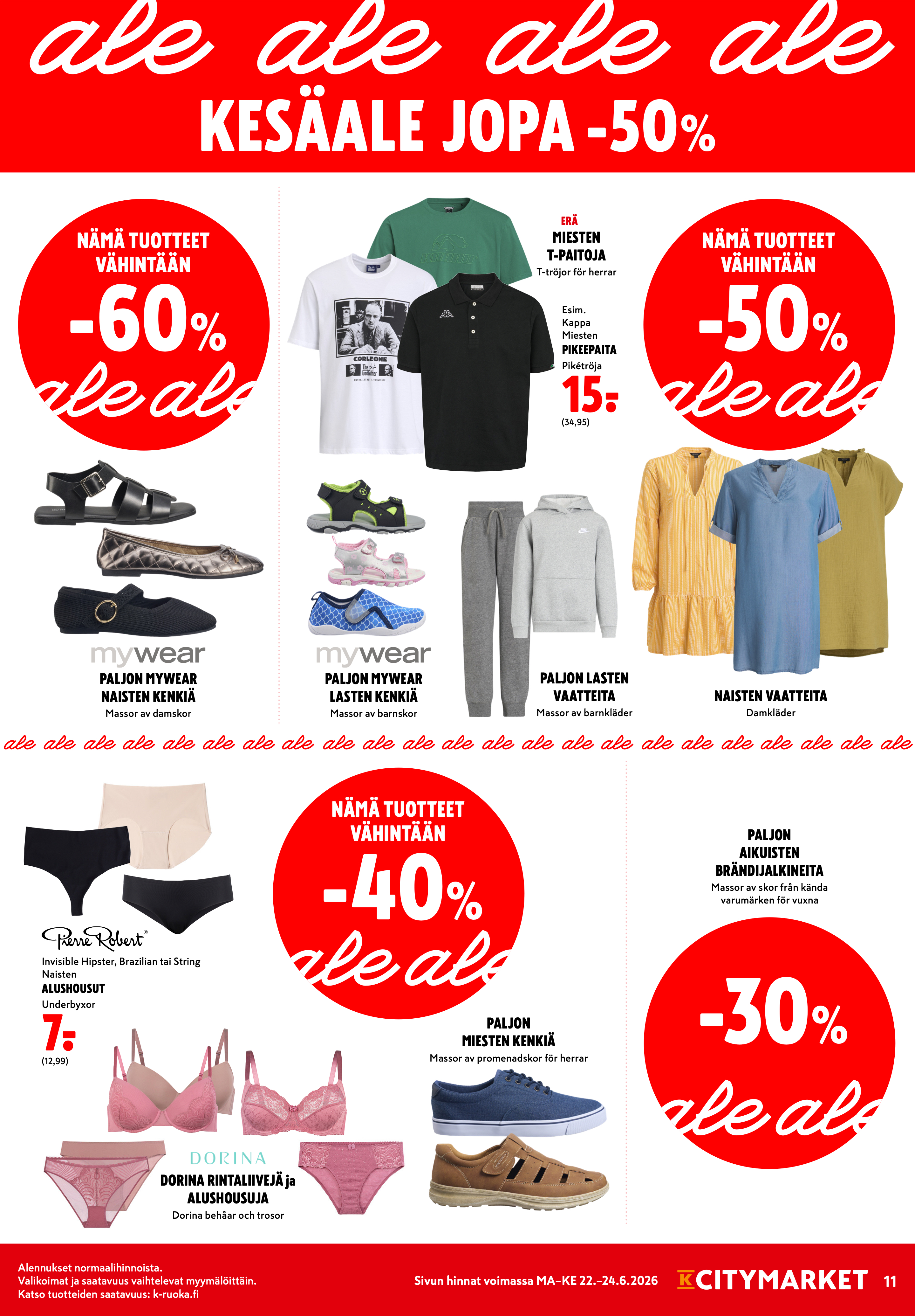 K-Citymarket Alkuviikon tarjouslehti vk 26 sivu 11