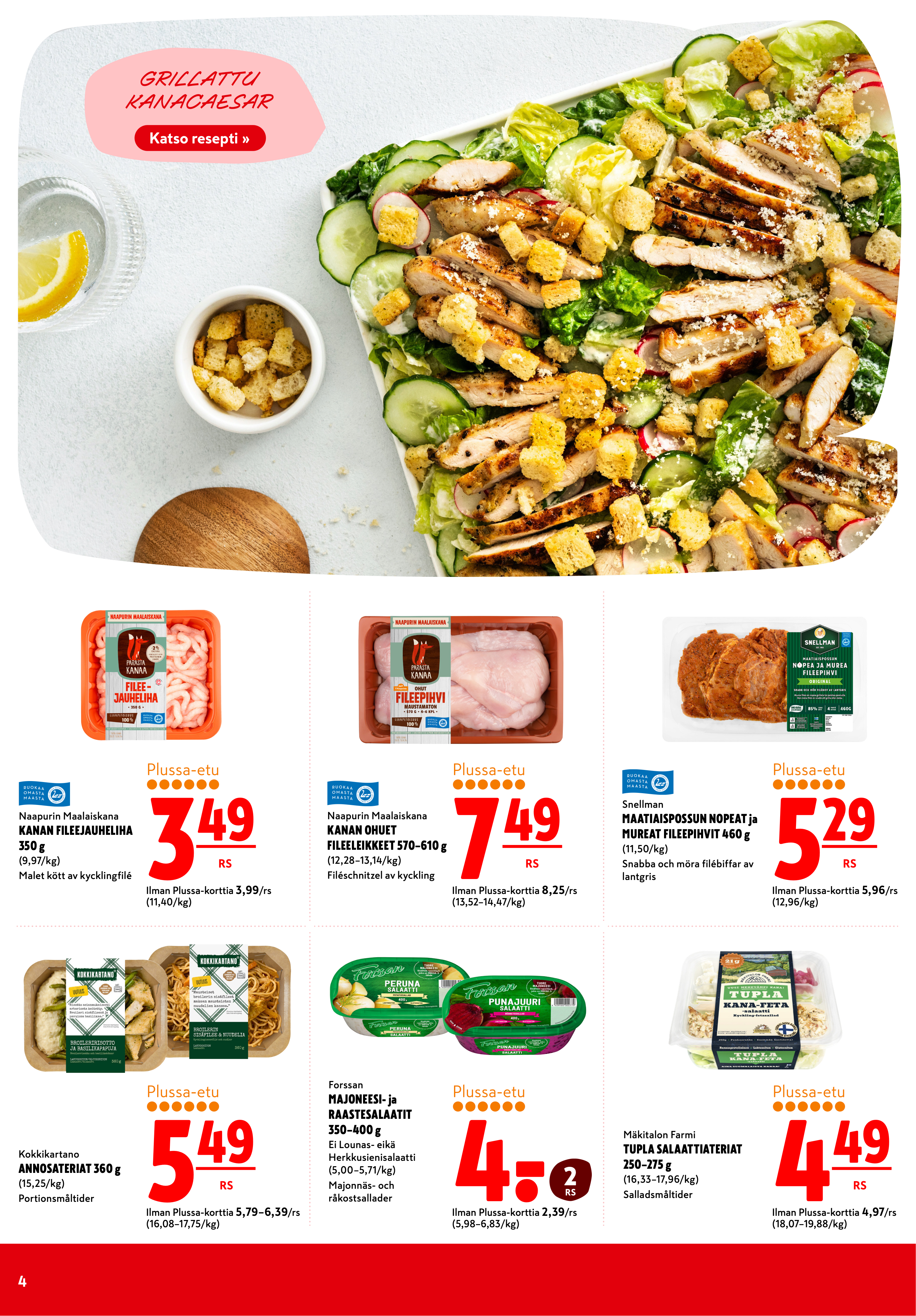 K-Citymarket Alkuviikon tarjouslehti vk 26 sivu 4