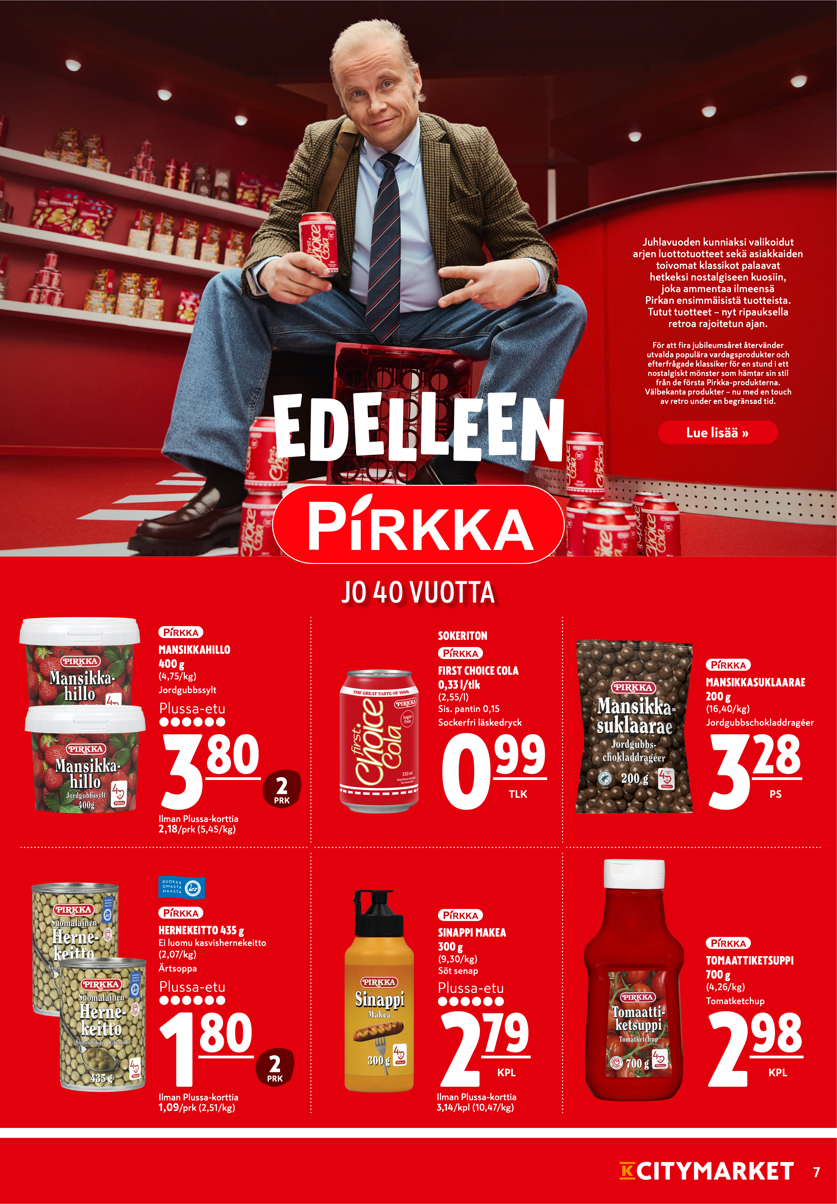 K-Citymarket Alkuviikon tarjouslehti vk 26 sivu 7