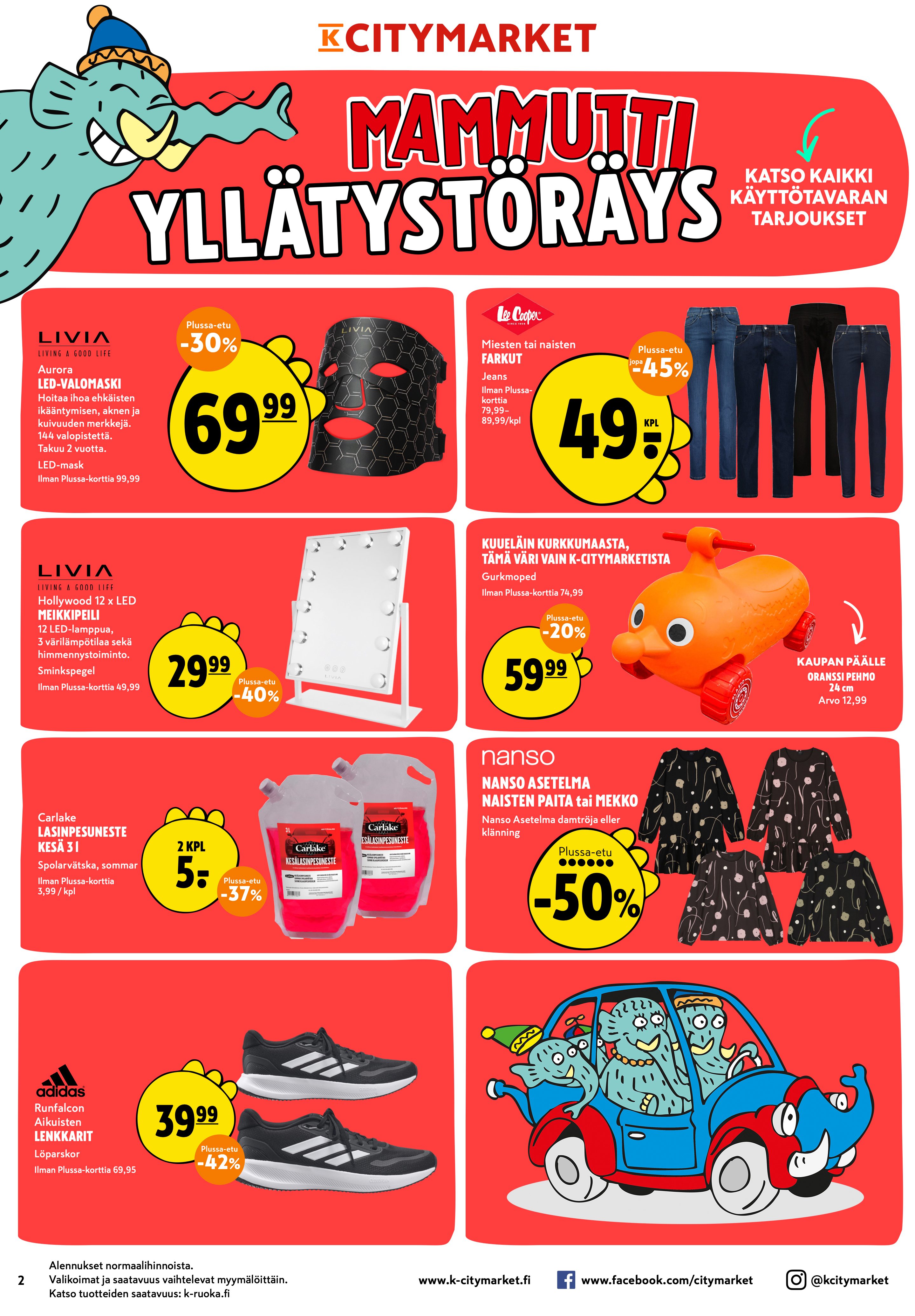 K-Citymarket Alkuviikon tarjouslehti vk 33 sivu 2