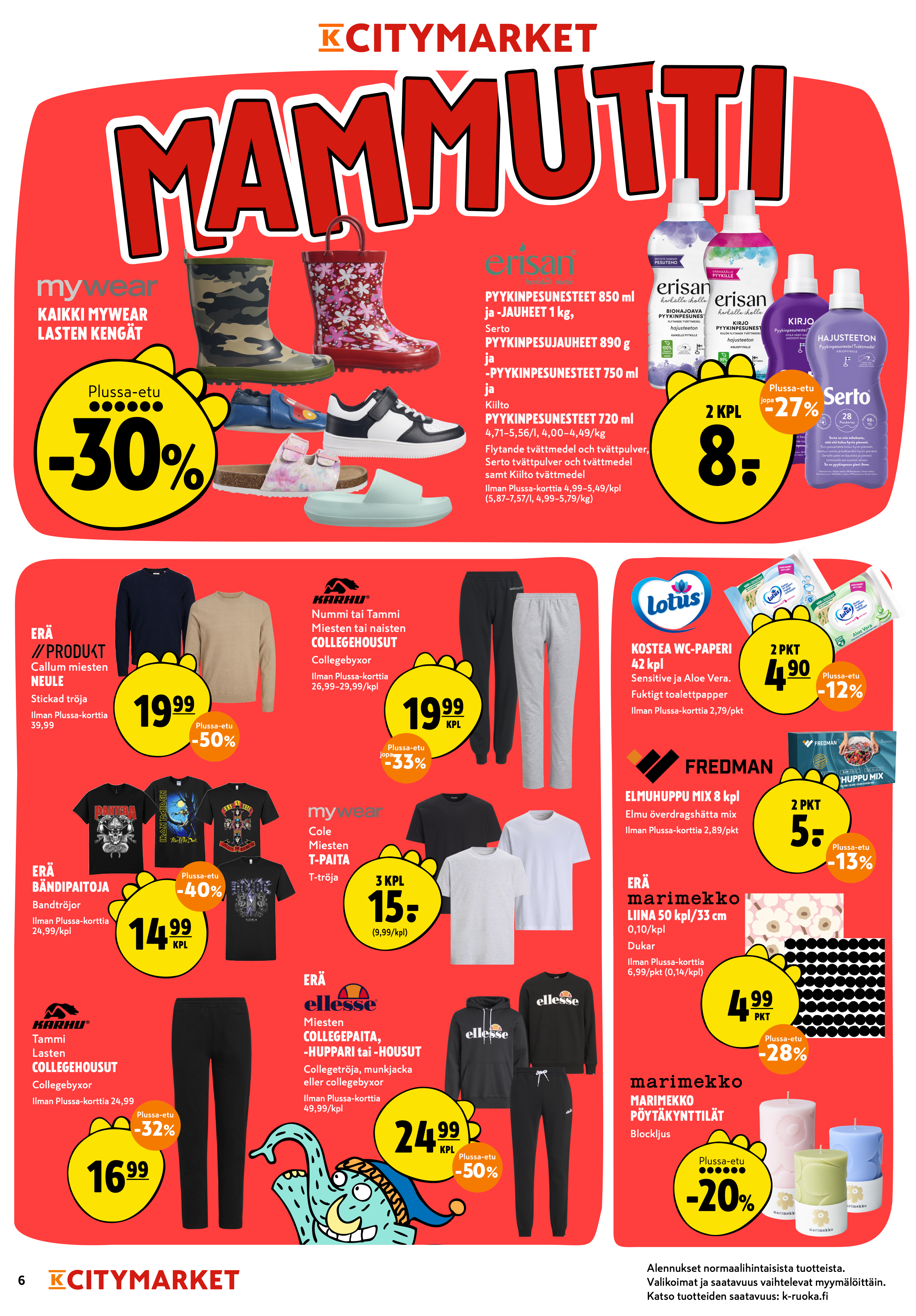 K-Citymarket Alkuviikon tarjouslehti vk 33 sivu 6