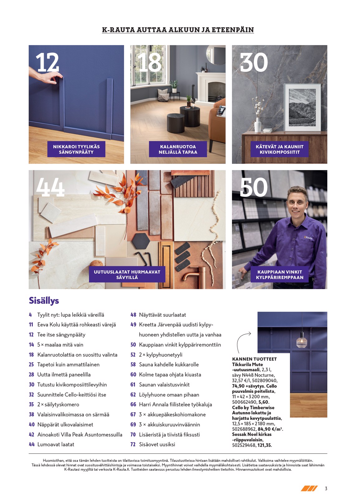 K-Rauta Remppa Lehti 2025 sivu 3