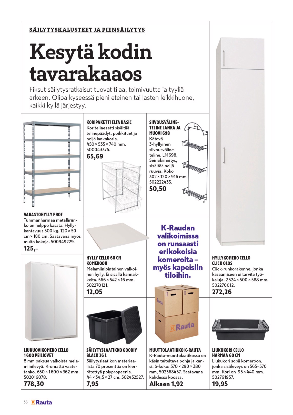 K-Rauta Remppa Lehti 2025 sivu 36