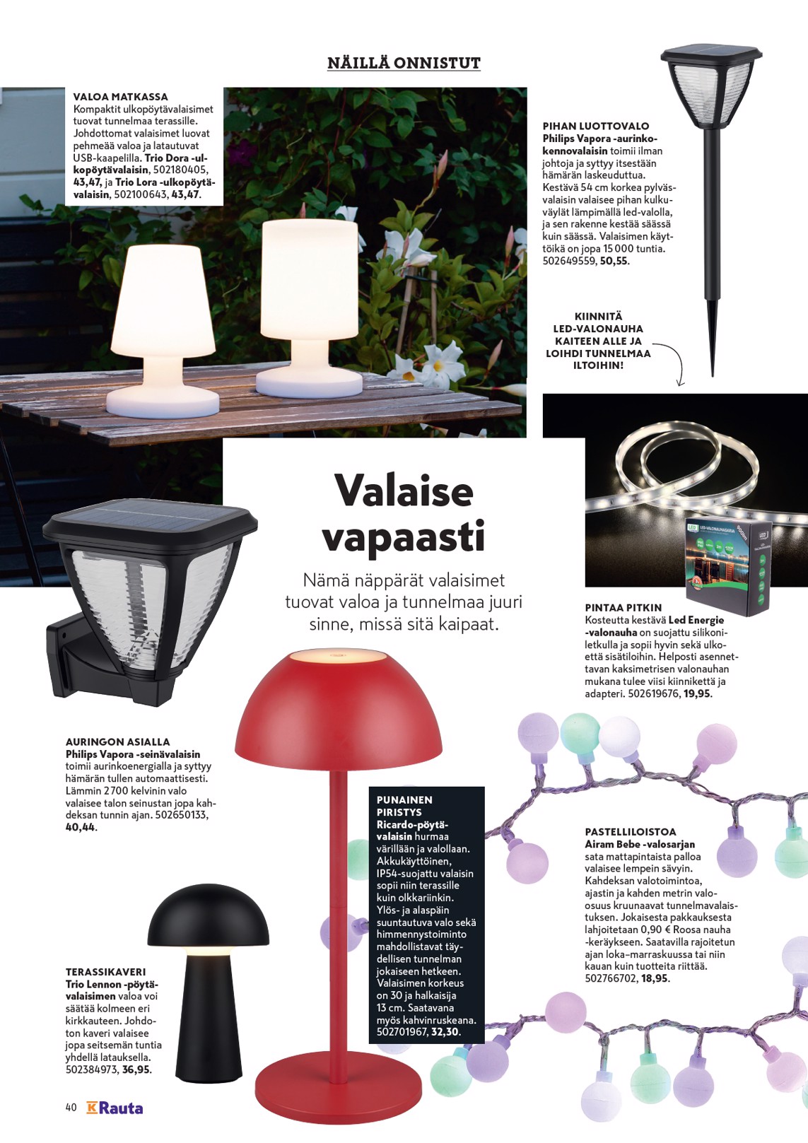 K-Rauta Remppa Lehti 2025 sivu 40