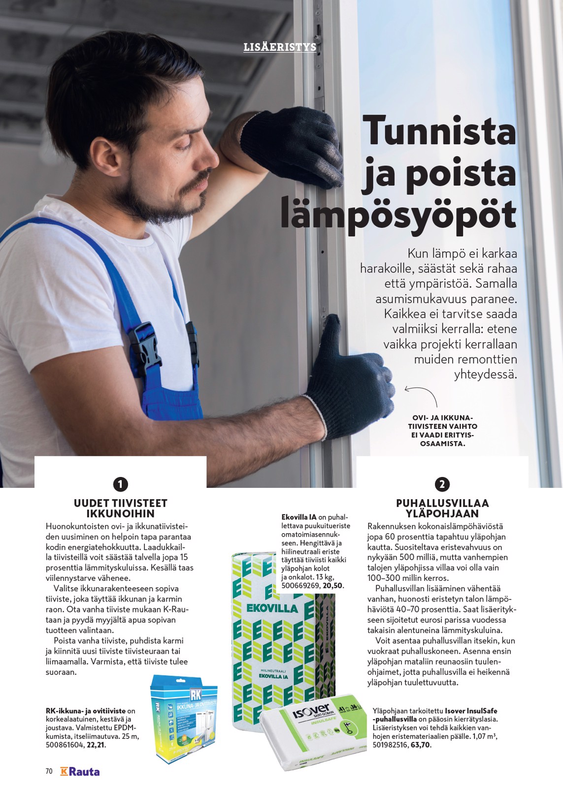 K-Rauta Remppa Lehti 2025 sivu 70