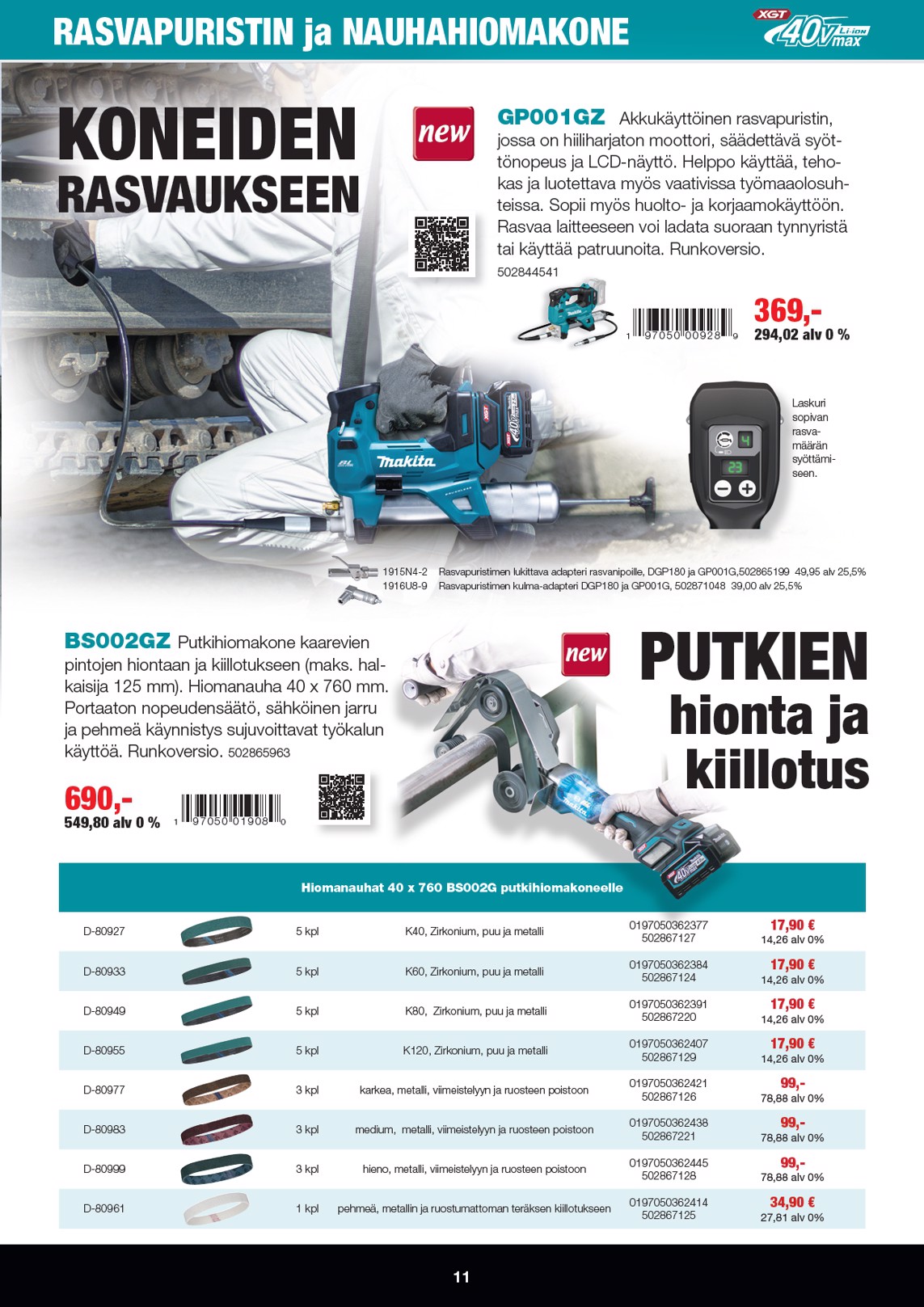 K-Rauta Makita Kesäesite sivu 11