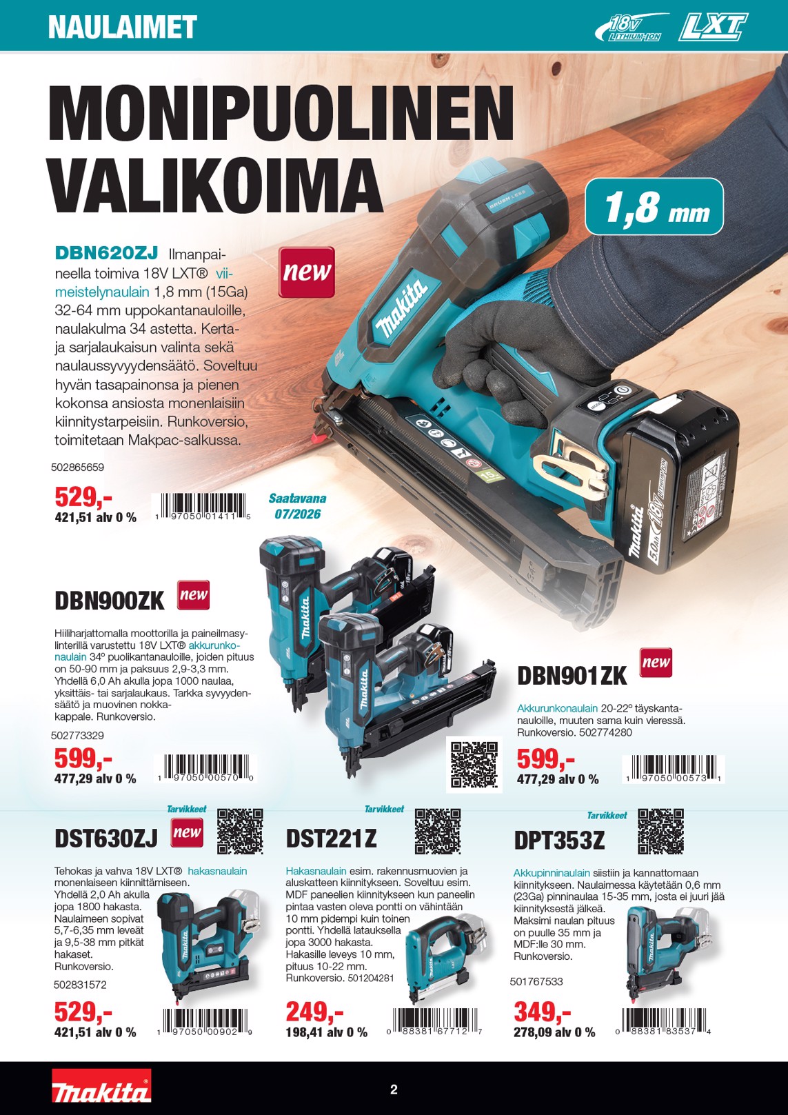 K-Rauta Makita Kesäesite sivu 2