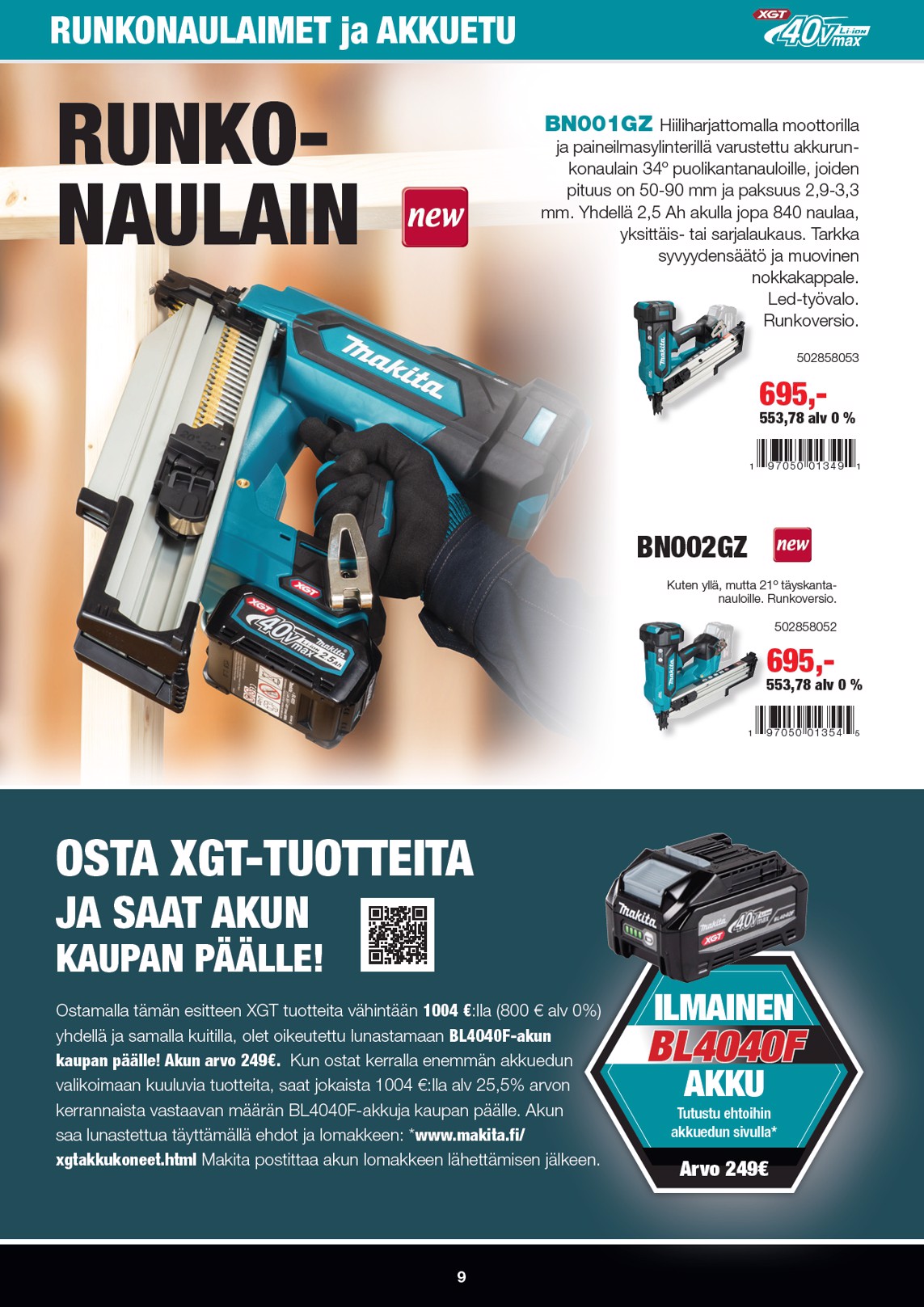 K-Rauta Makita Kesäesite sivu 9