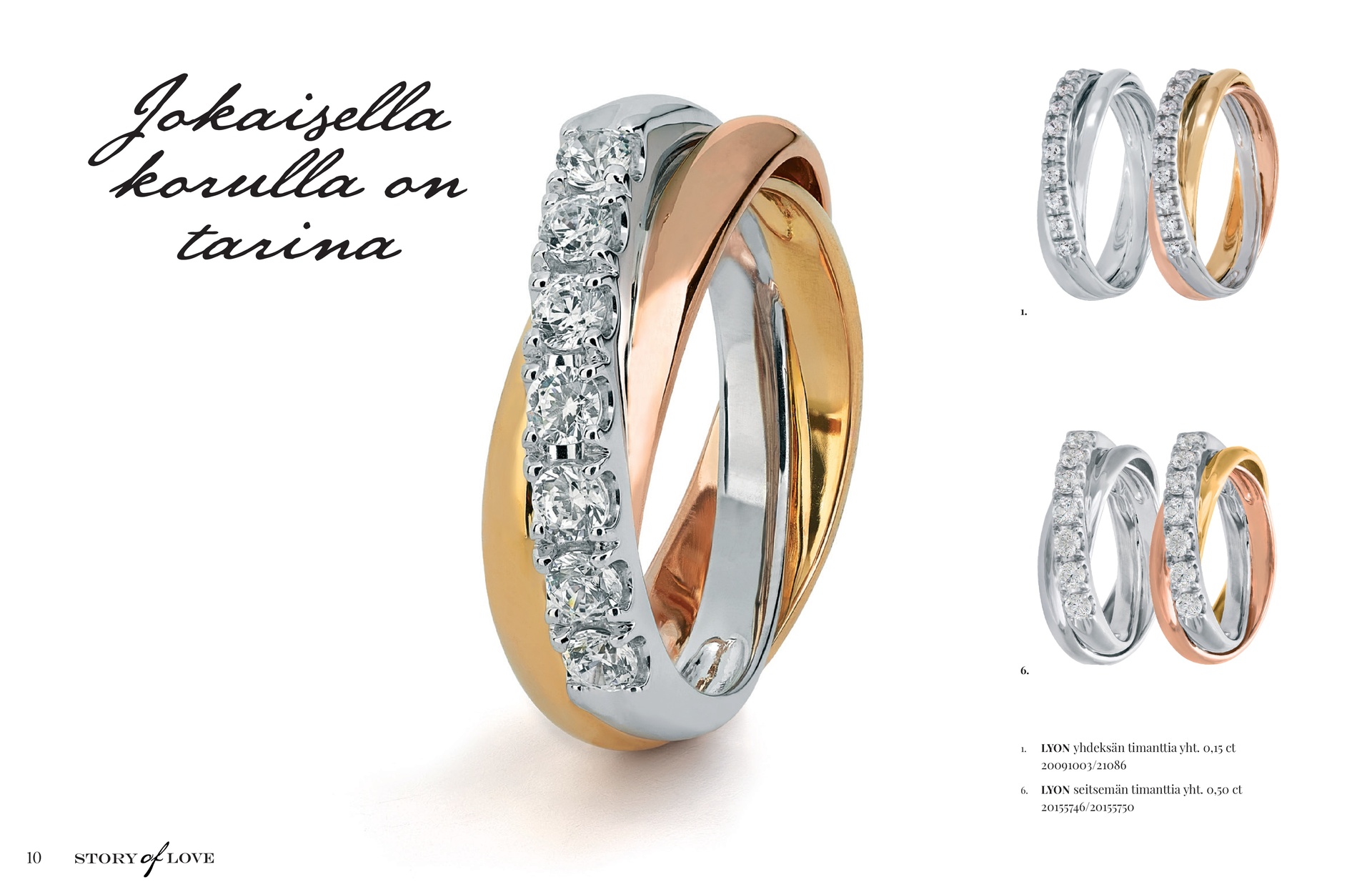 Kultajousi Story of Love kuvasto sivu 10
