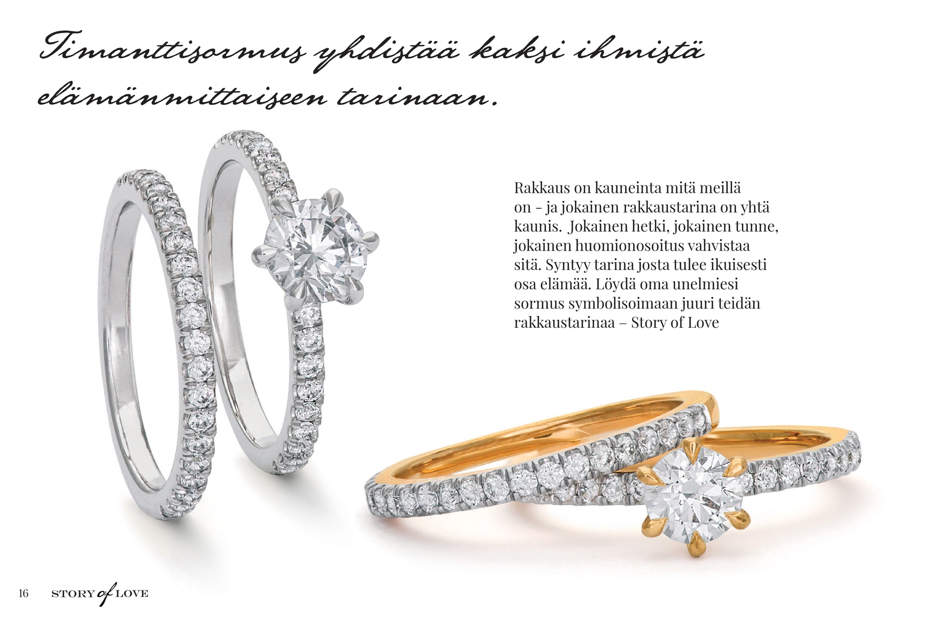 Kultajousi Story of Love kuvasto sivu 16