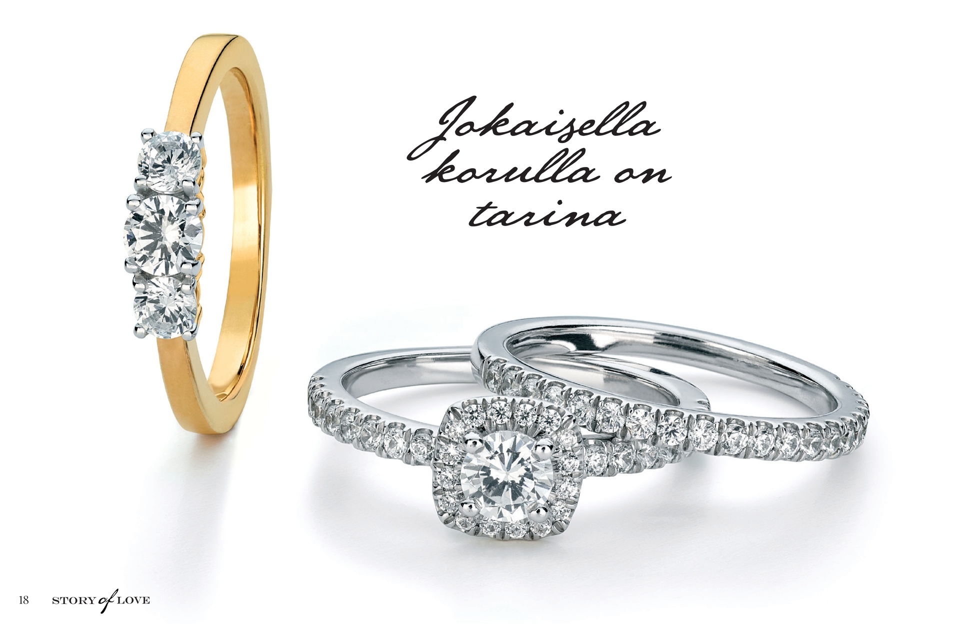 Kultajousi Story of Love kuvasto sivu 18