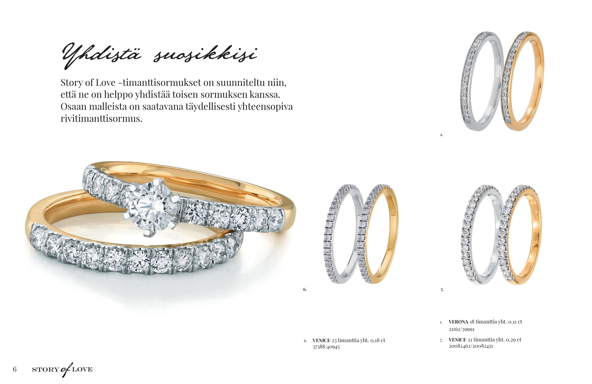 Kultajousi Story of Love kuvasto sivu 6