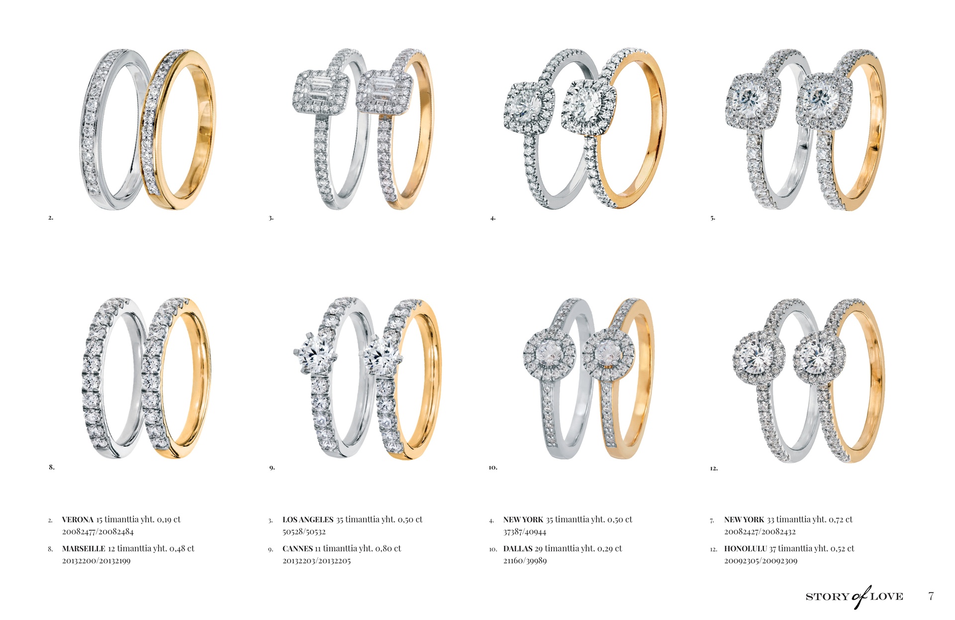 Kultajousi Story of Love kuvasto sivu 7