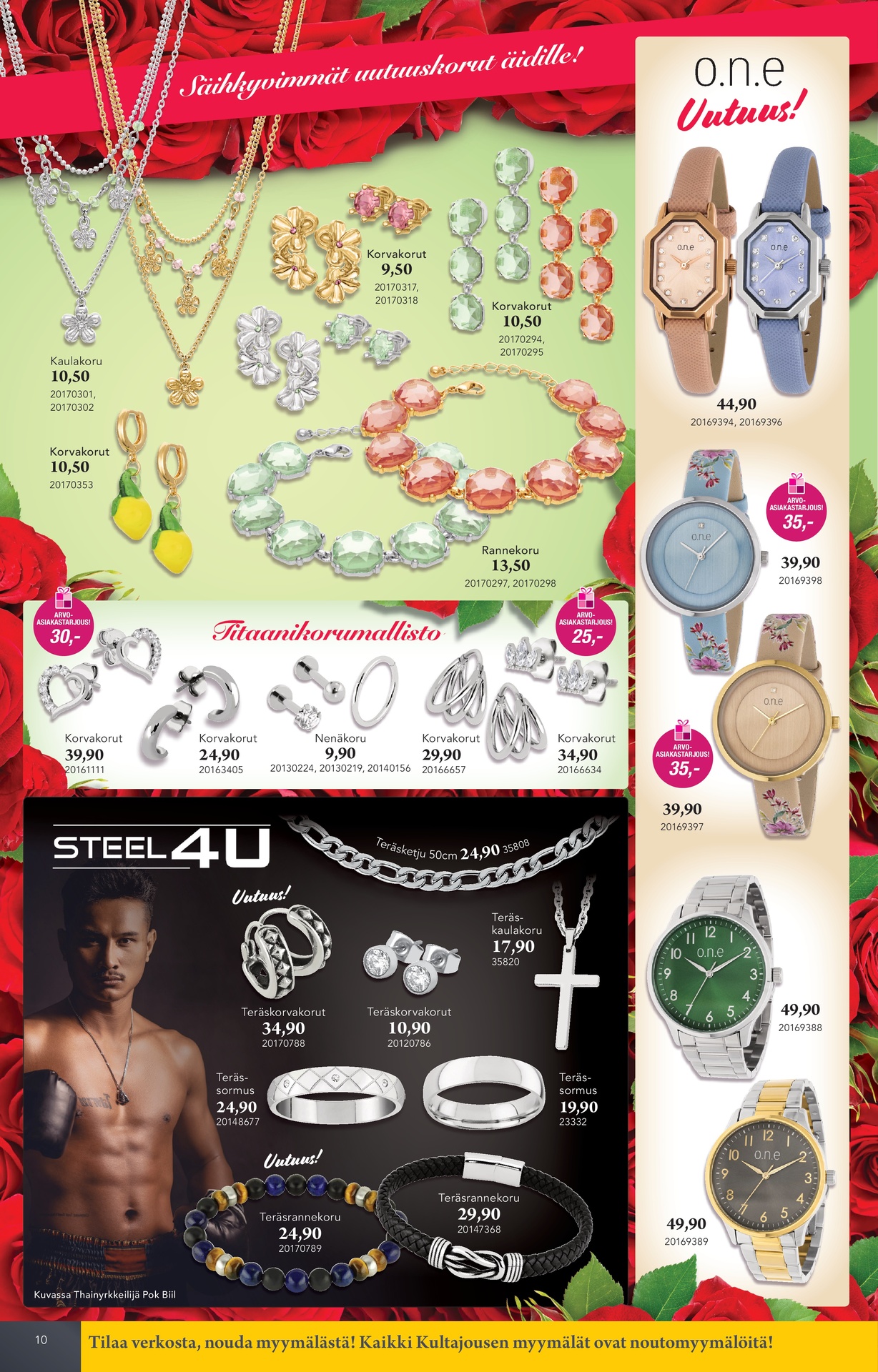 Kultajousi Äitienpäiväkuvasto sivu 10