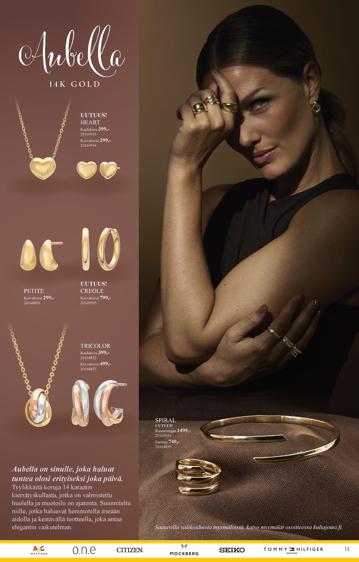 Kultajousi Äitienpäiväkuvasto sivu 13