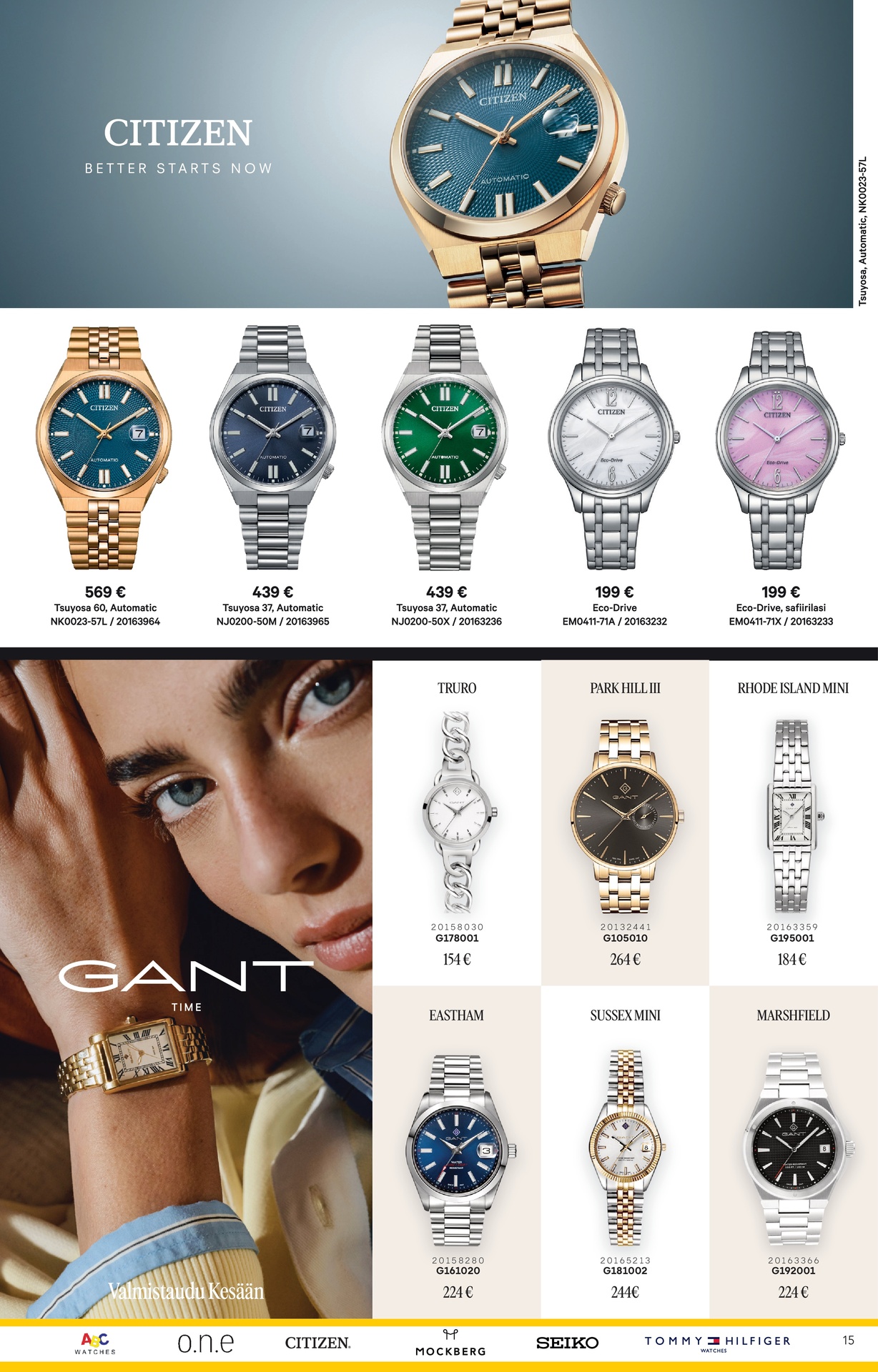 Kultajousi Äitienpäiväkuvasto sivu 15