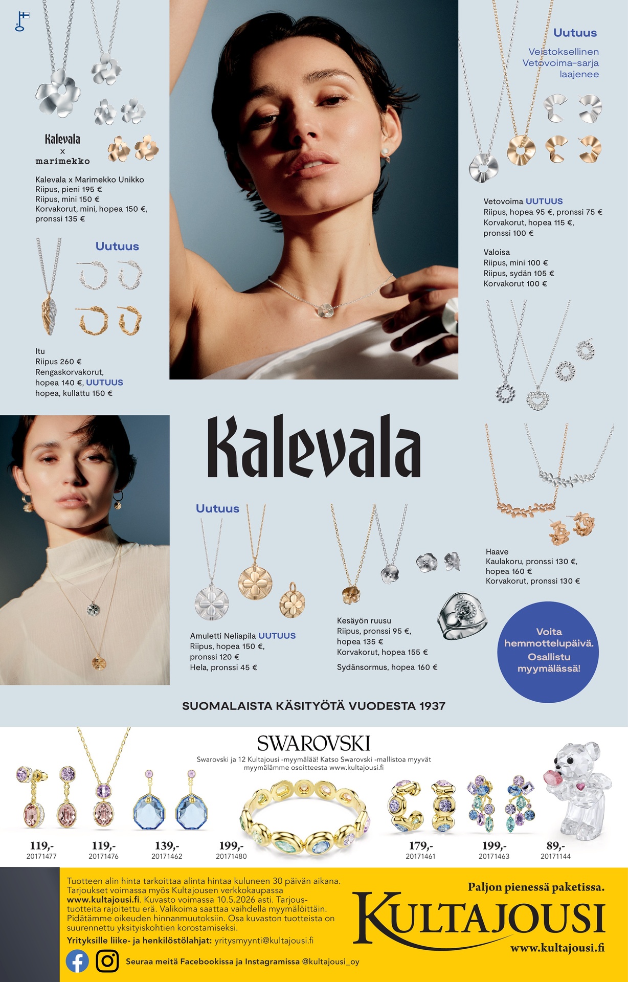 Kultajousi Äitienpäiväkuvasto sivu 18