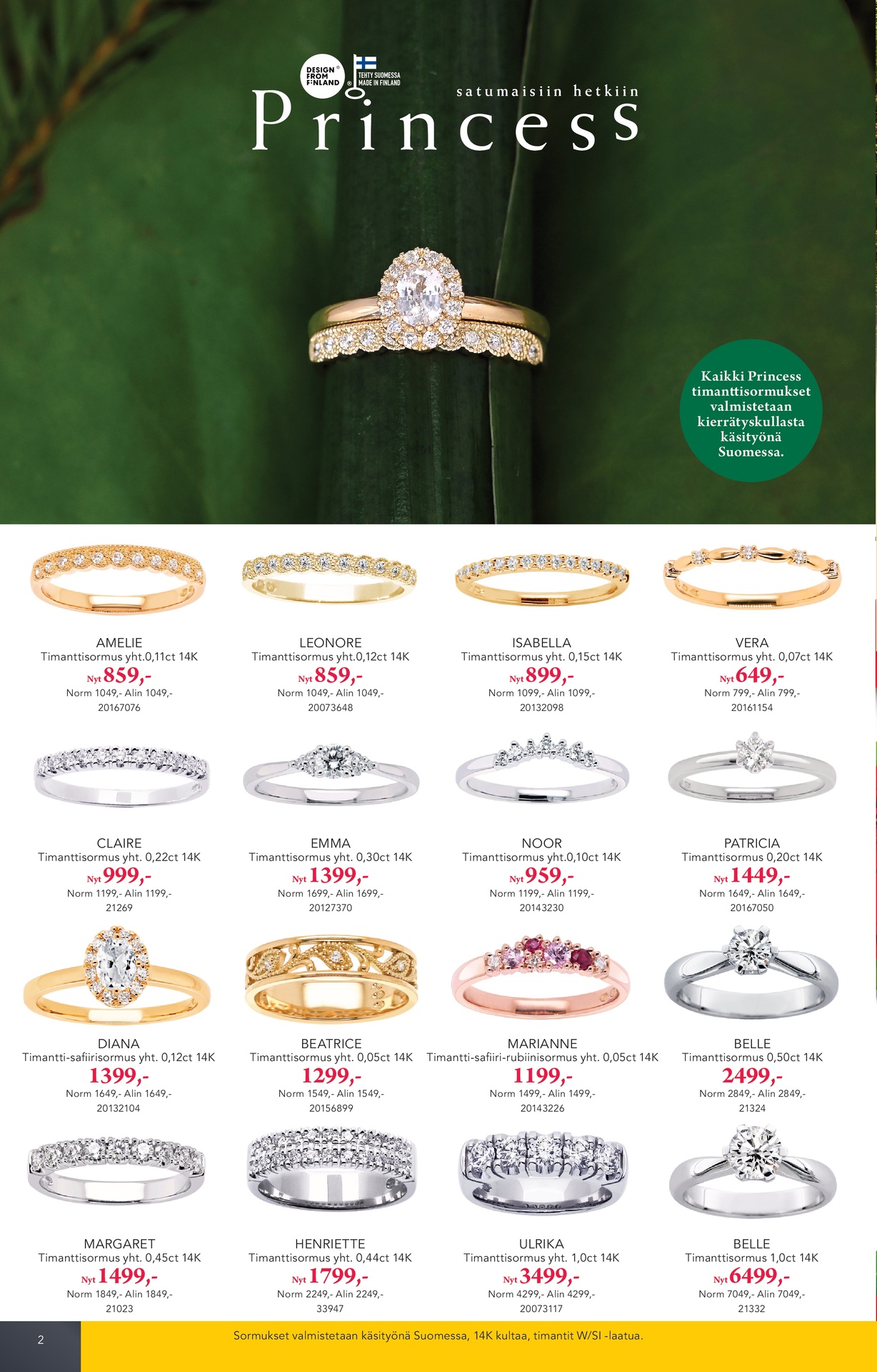 Kultajousi Äitienpäiväkuvasto sivu 2