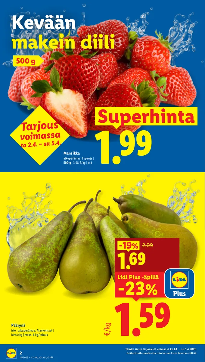 Lidl Koko Suomen Tarjoukset sivu 2