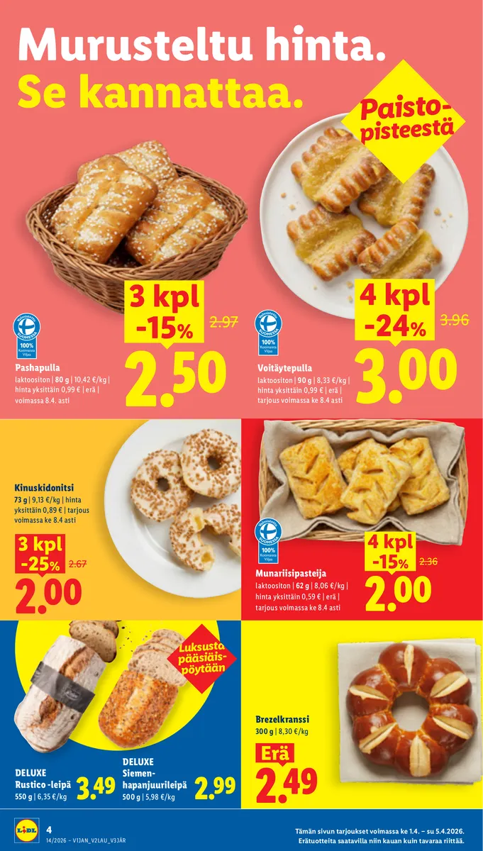 Lidl Koko Suomen Tarjoukset sivu 4