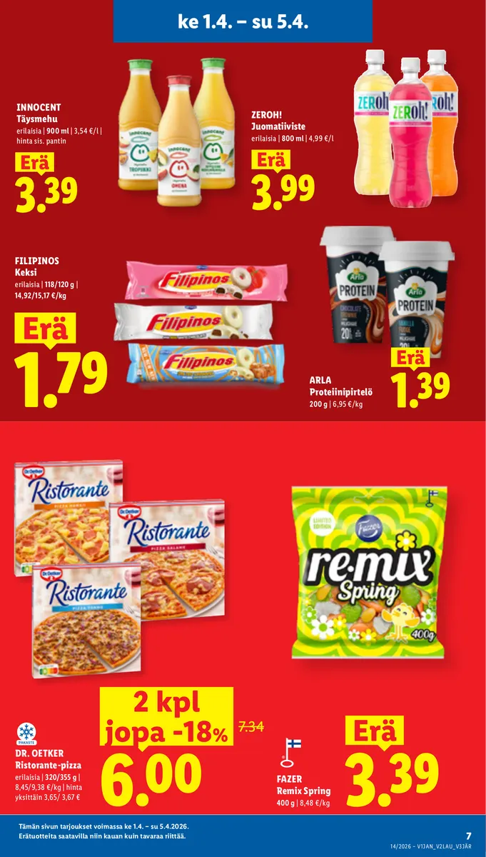 Lidl Koko Suomen Tarjoukset sivu 7