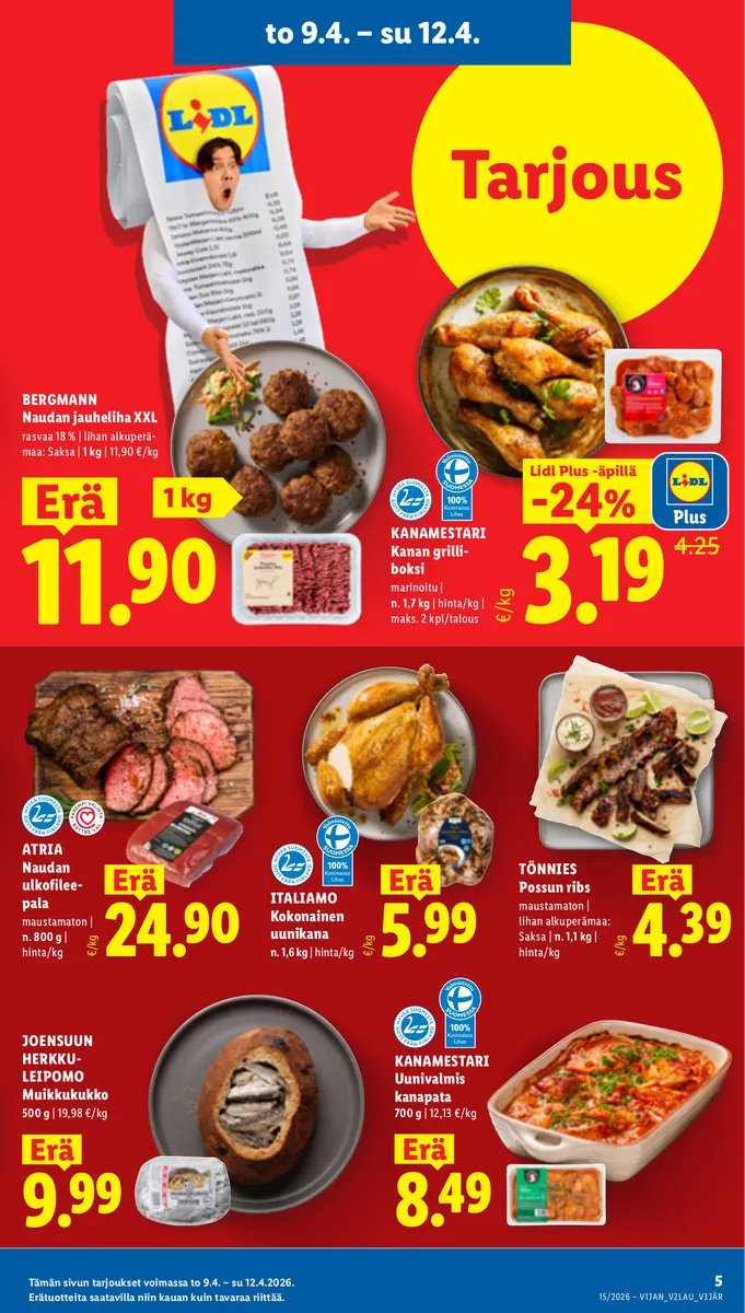 Lidl Koko Suomen Tarjoukset sivu 5